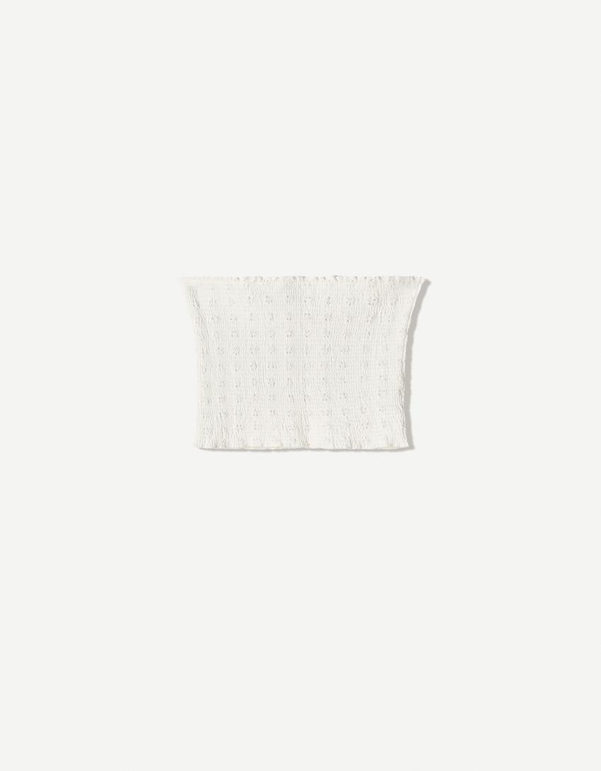 Bandeau top-Off white-4