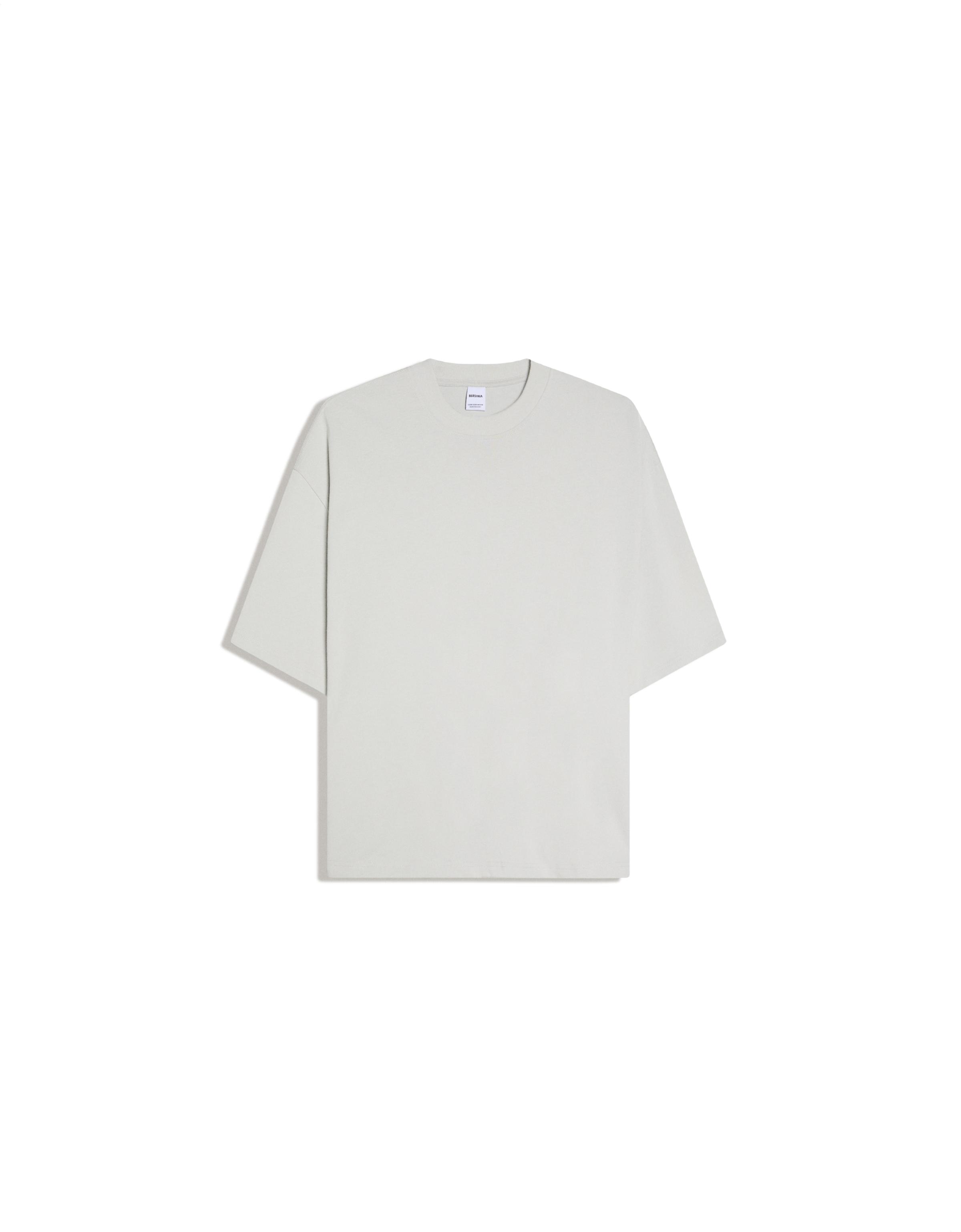 Heavy boxy T-shirt — Stone