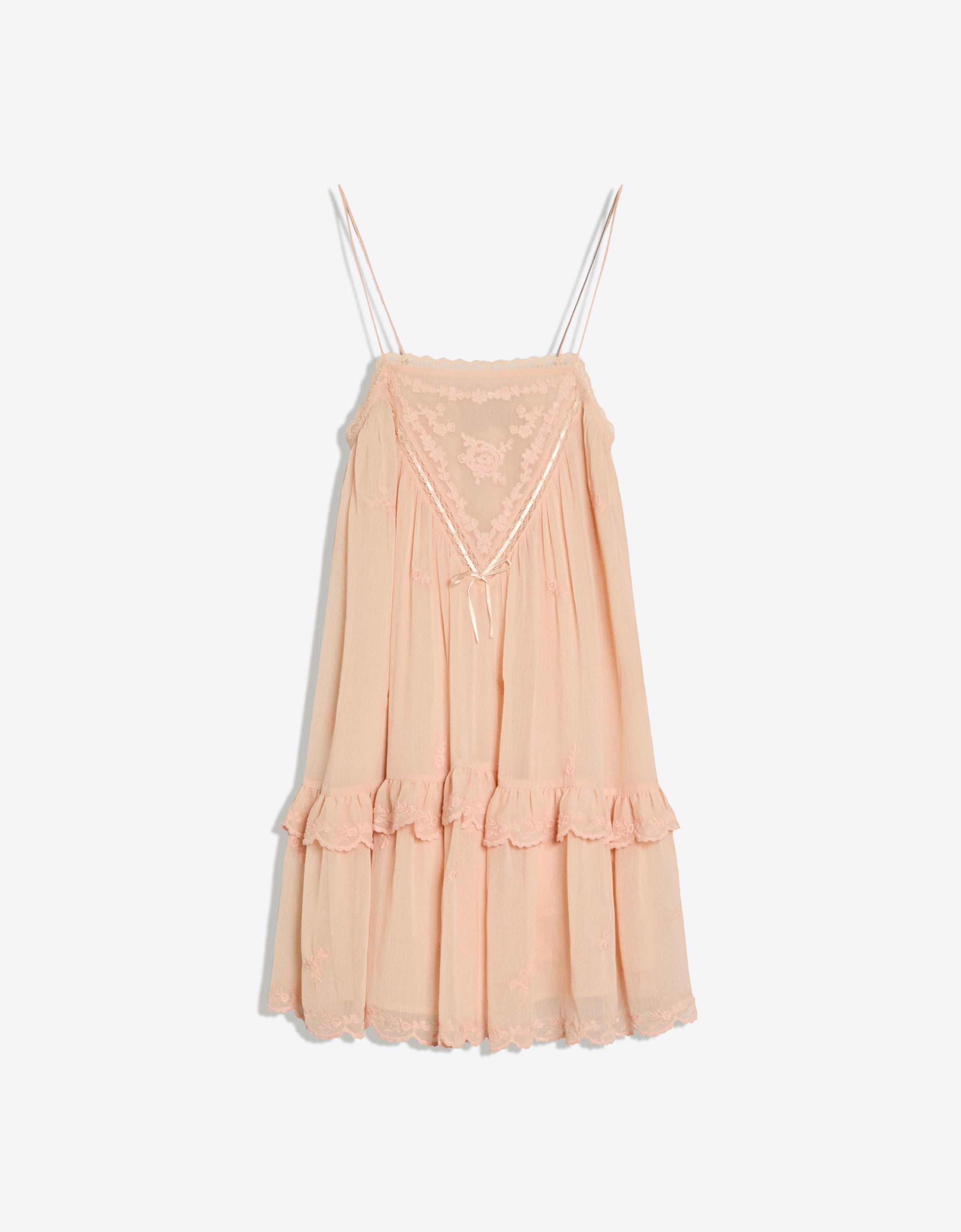 Bohem mini elbise - Görsel 7