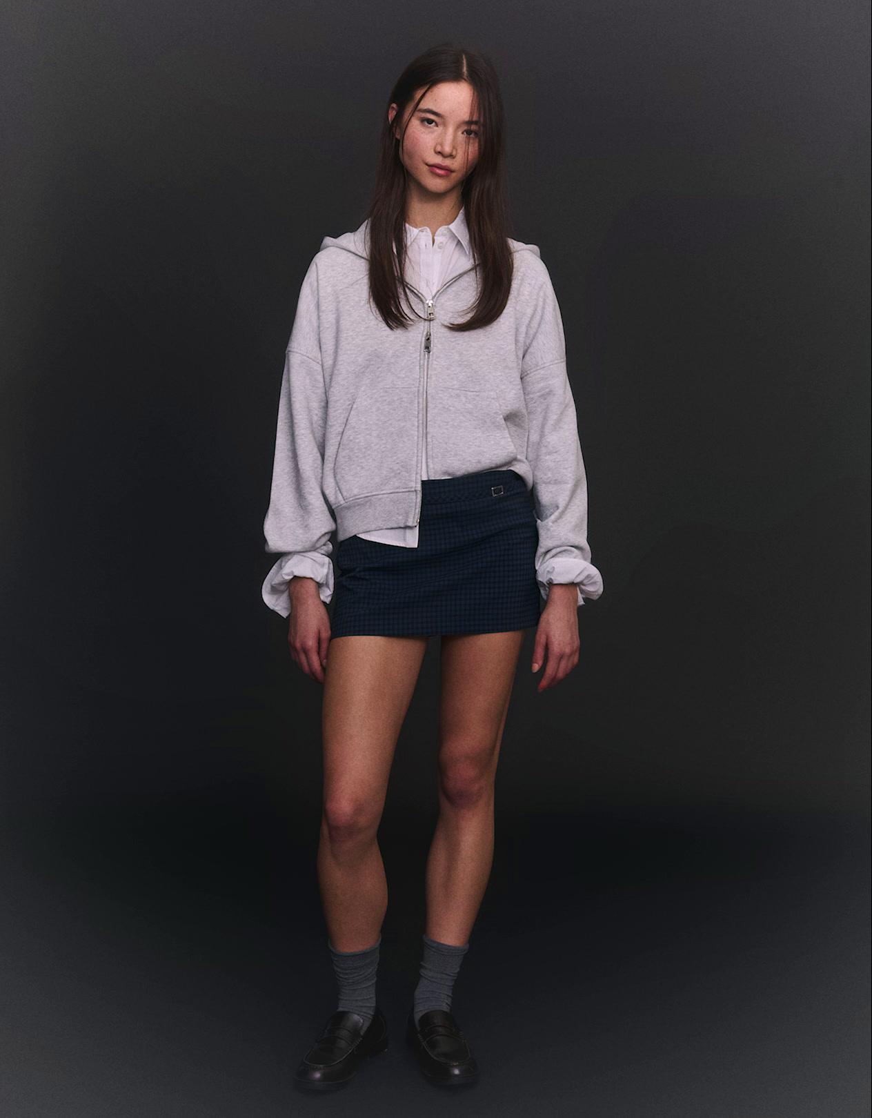 Tokalı mini şort etek - Görsel 36