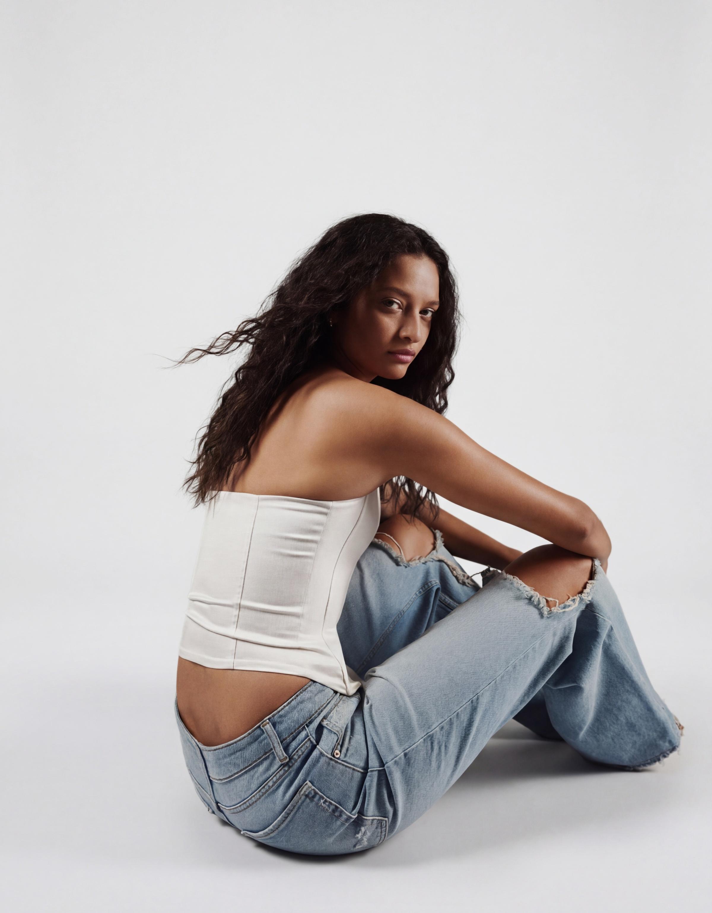 Saten büstiyer top - Görsel 26