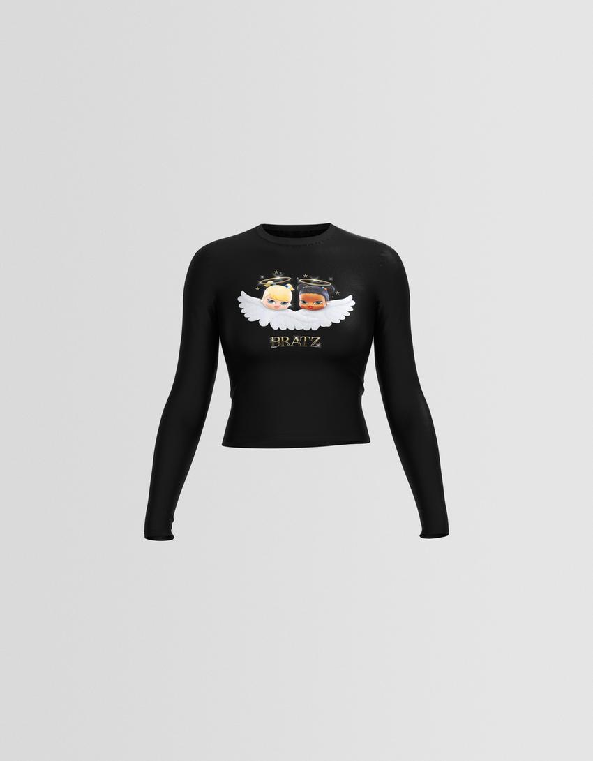Camiseta Bratz manga larga-Negro-6
