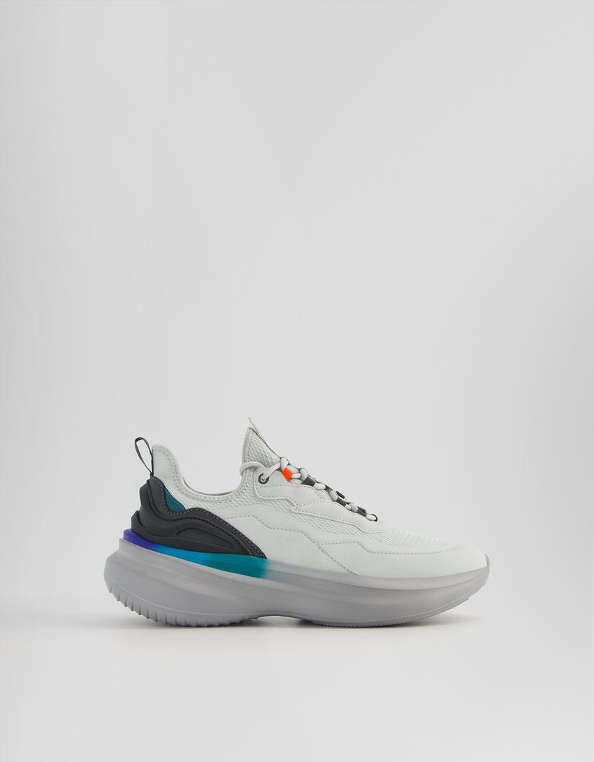 Sneakers pièces techniques-Multicouleur-5