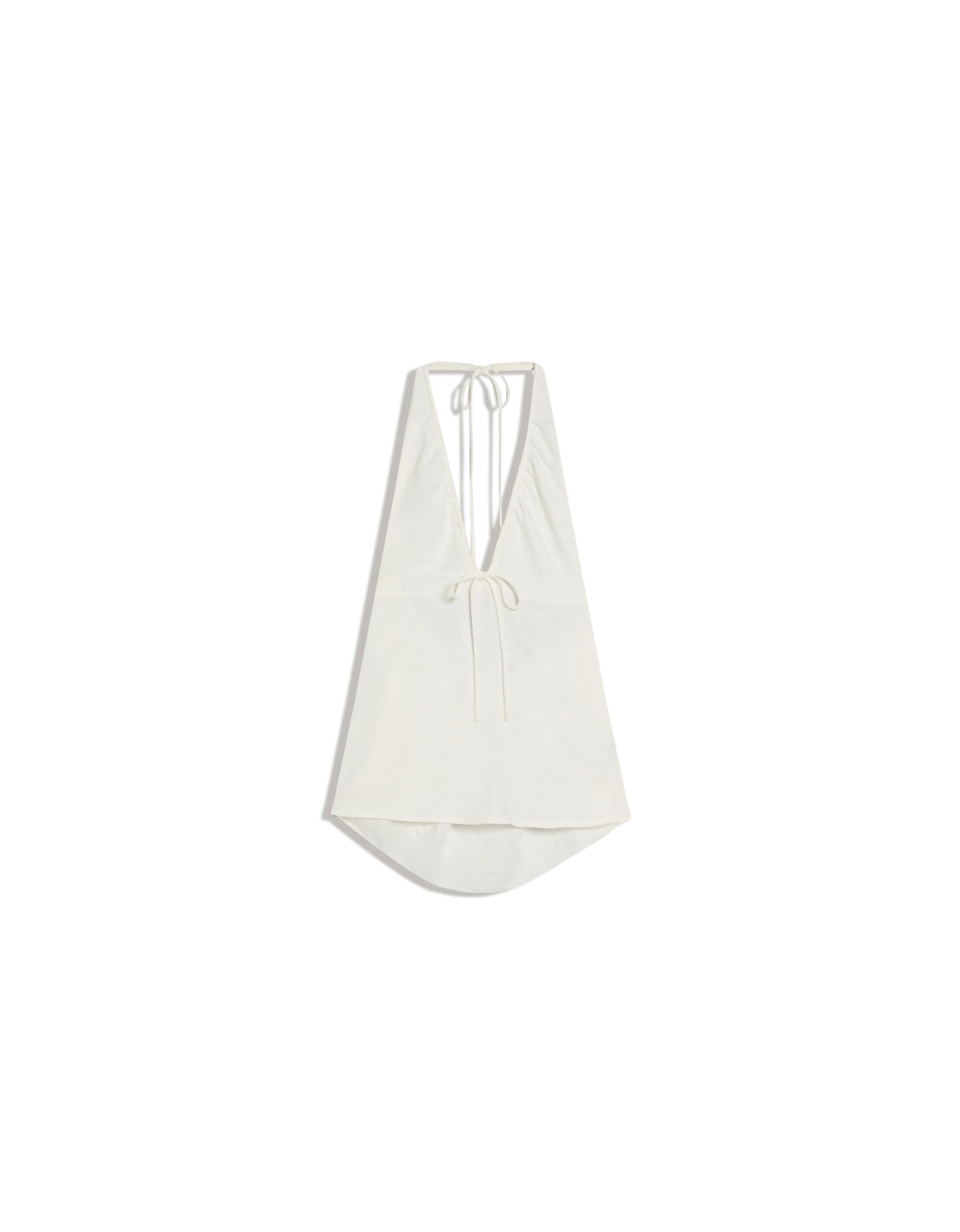 Linen halter top