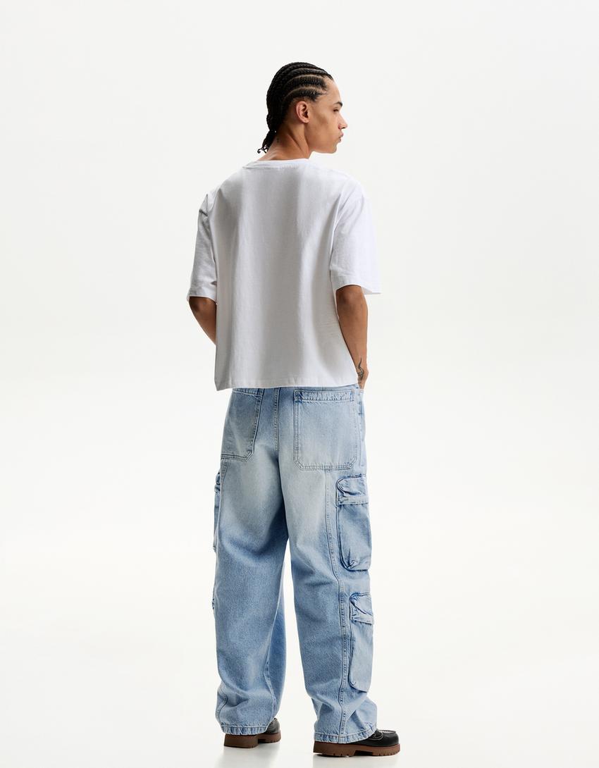 Jean baggy multifonction