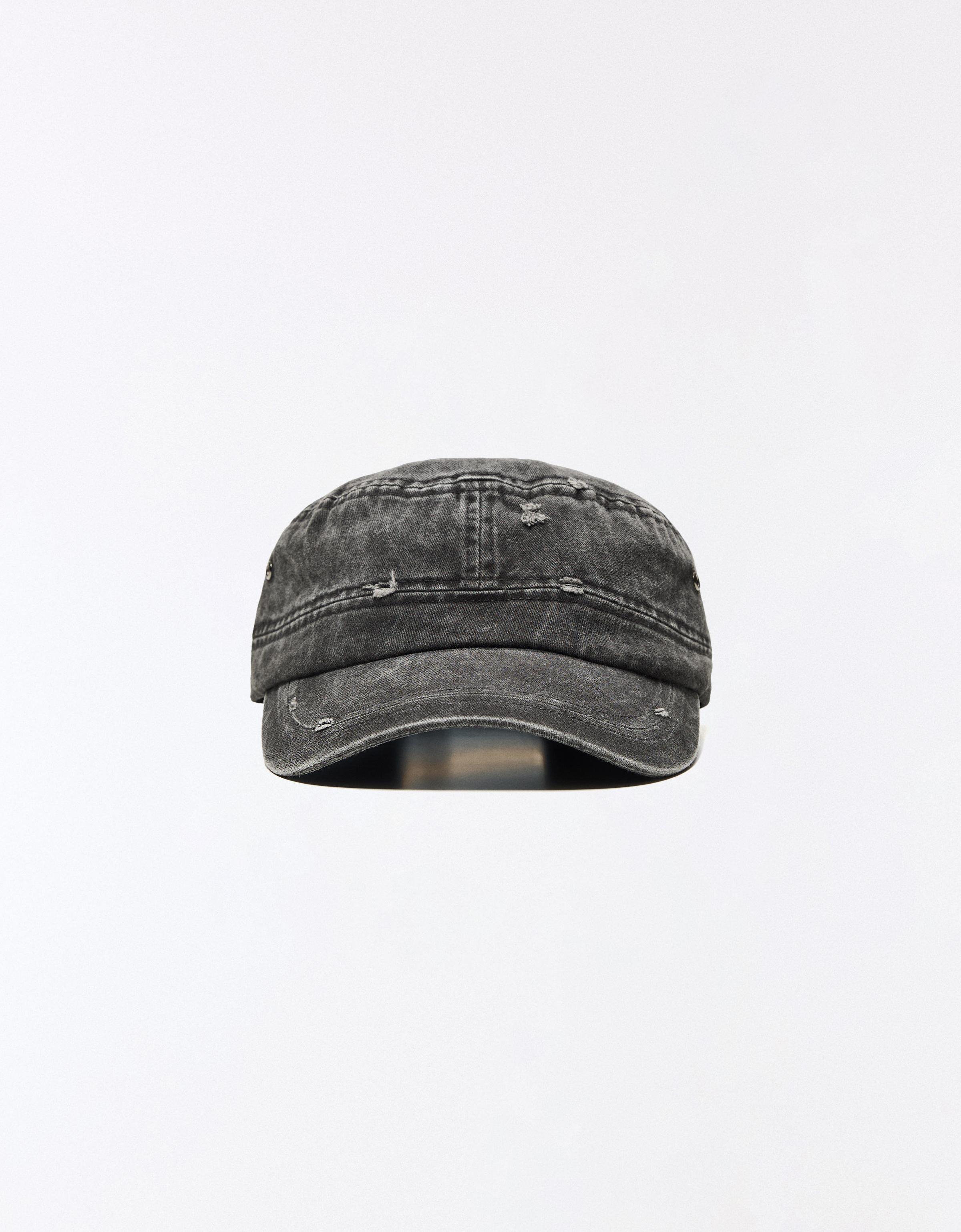 Twill cap — Black