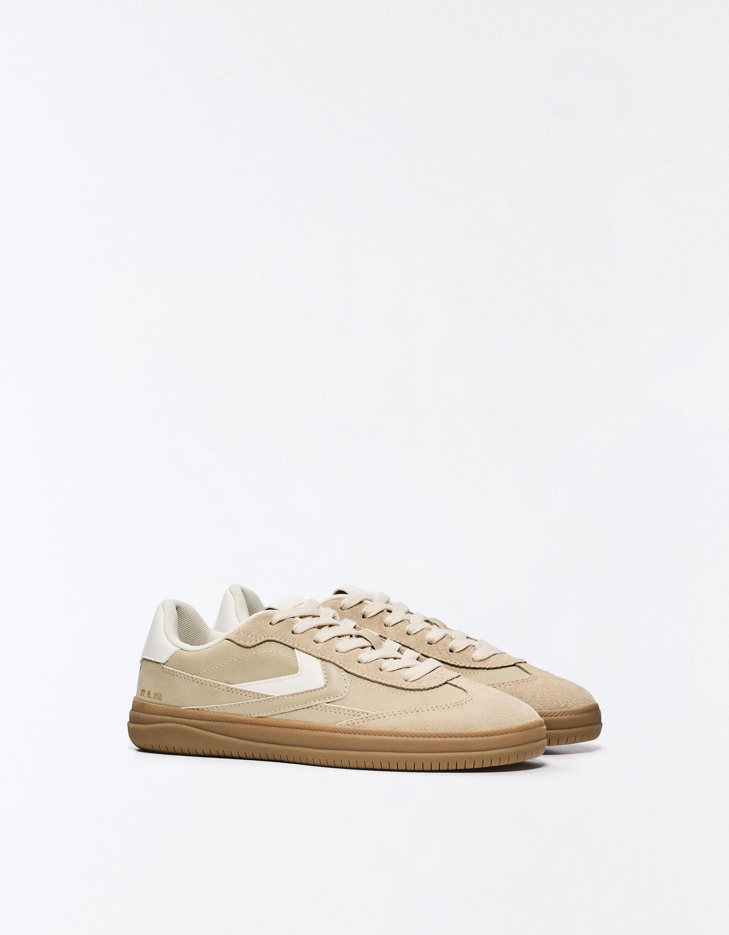 Bershka Bamba Retro Arena Mujer 35 Arena