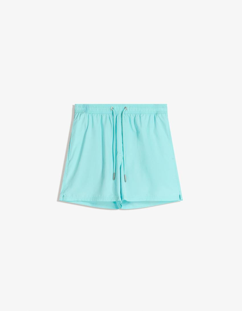 Bañador básico-Azul claro