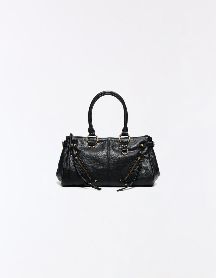 Bag with zips-Black