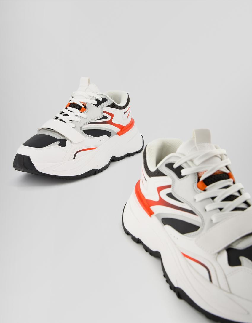 Sapatilhas volume sola XL pormenor tira homem-Combinado-4