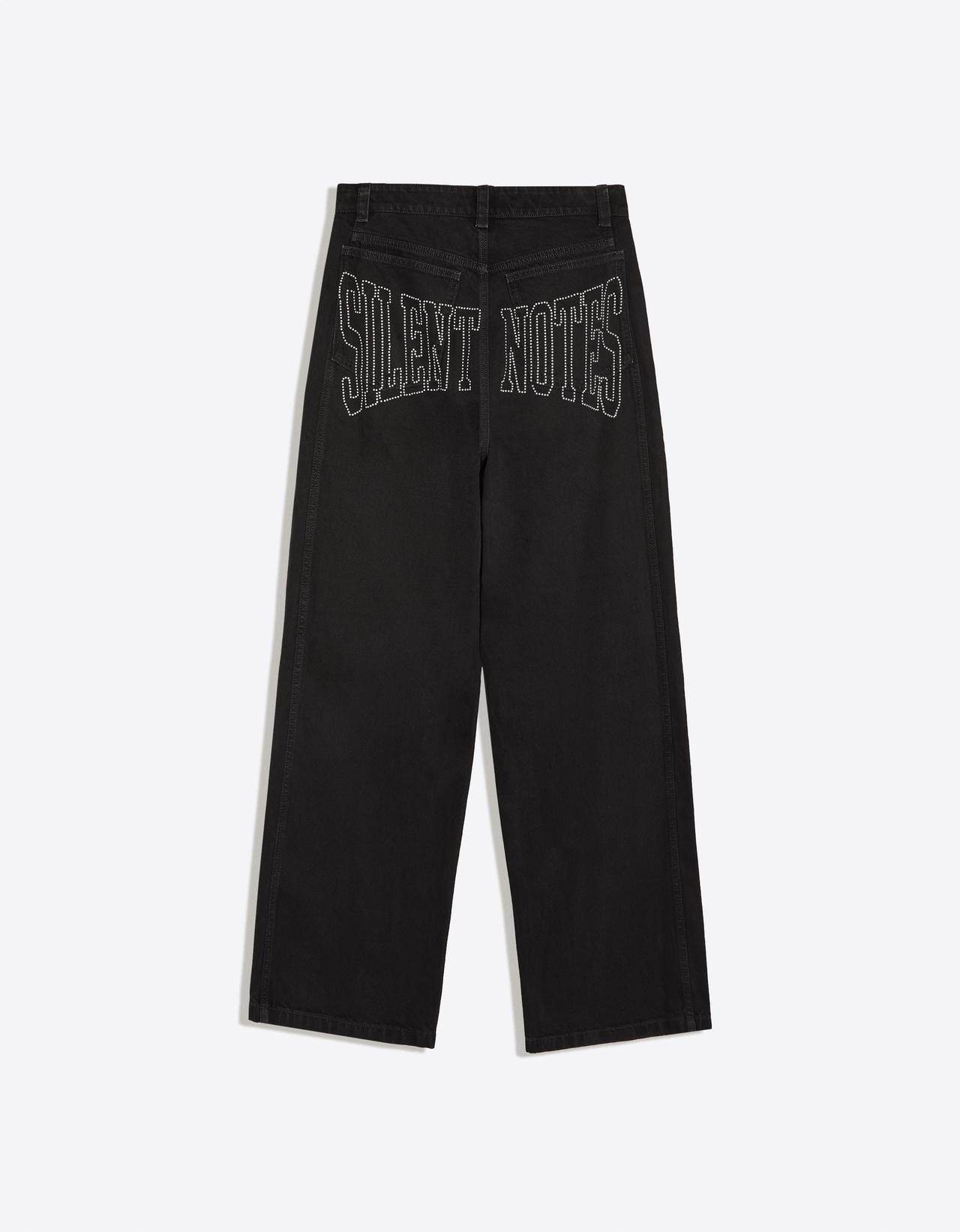 Studded jeans — Black
