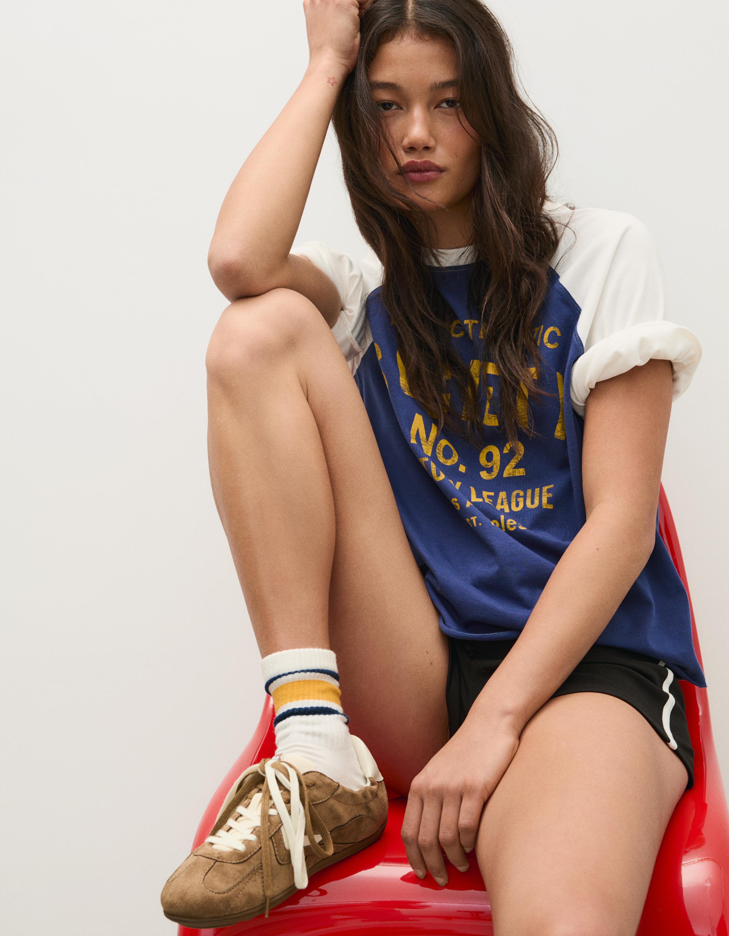 RETRO SLIM SOLE TRAINERS — SAND