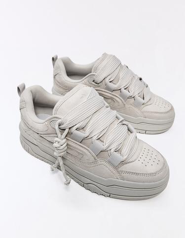 Chunky skate trainers — Grey 4