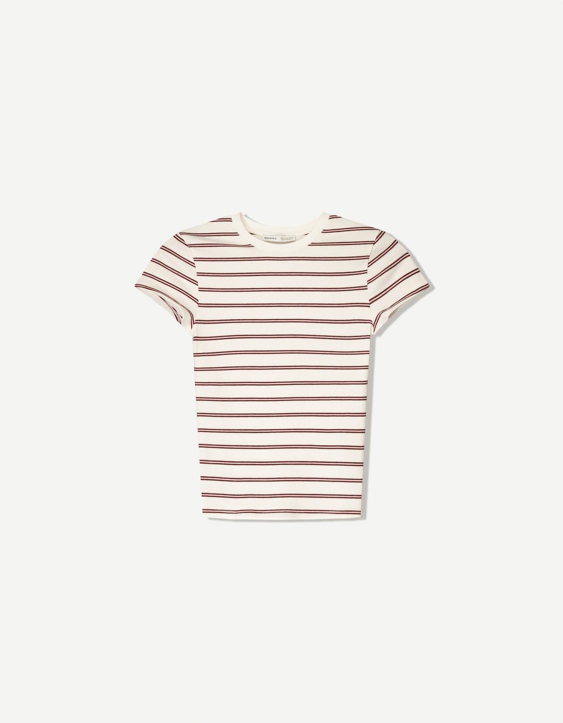 Short sleeve crew neck T-shirt