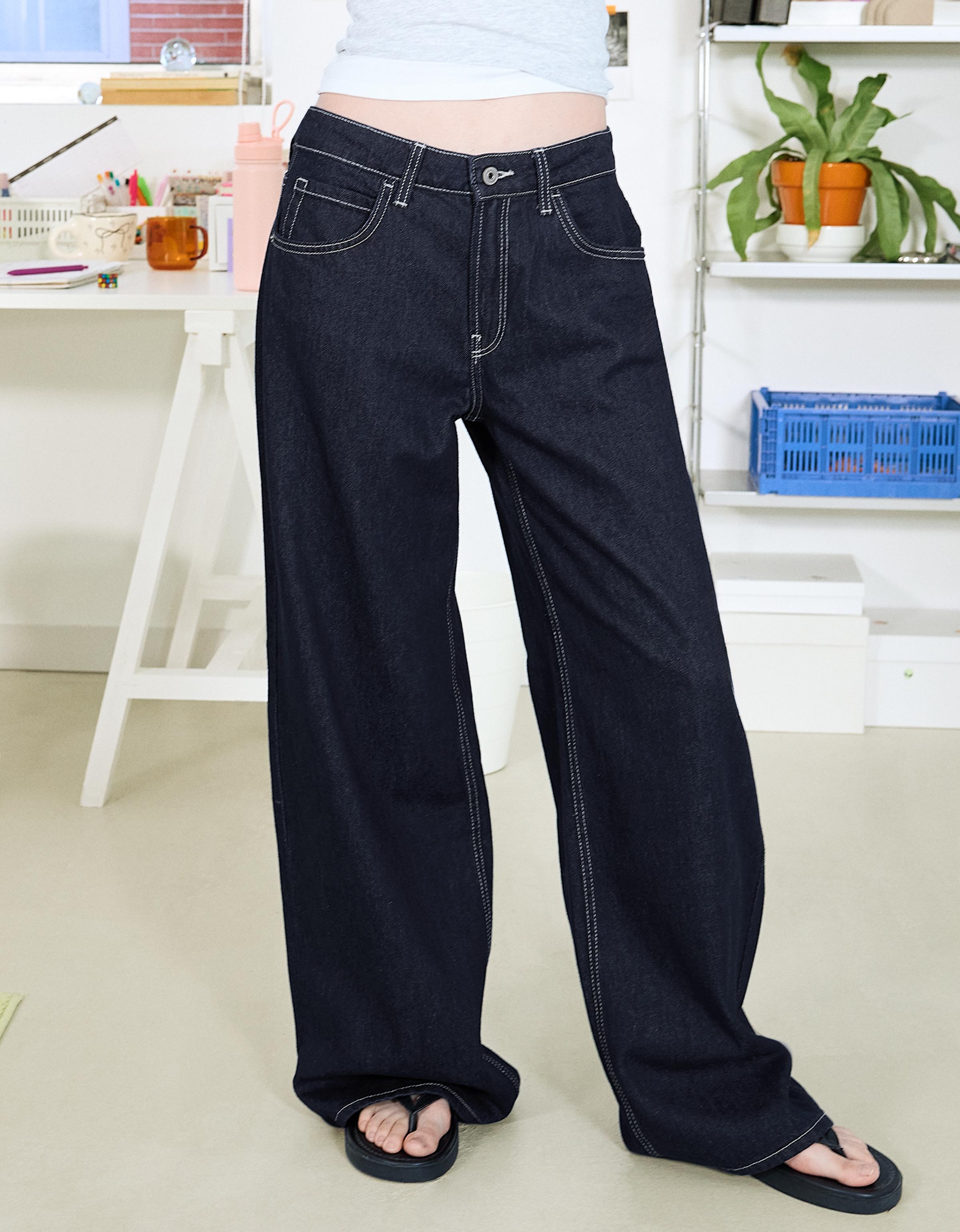 Geniş paça jean - Görsel 27