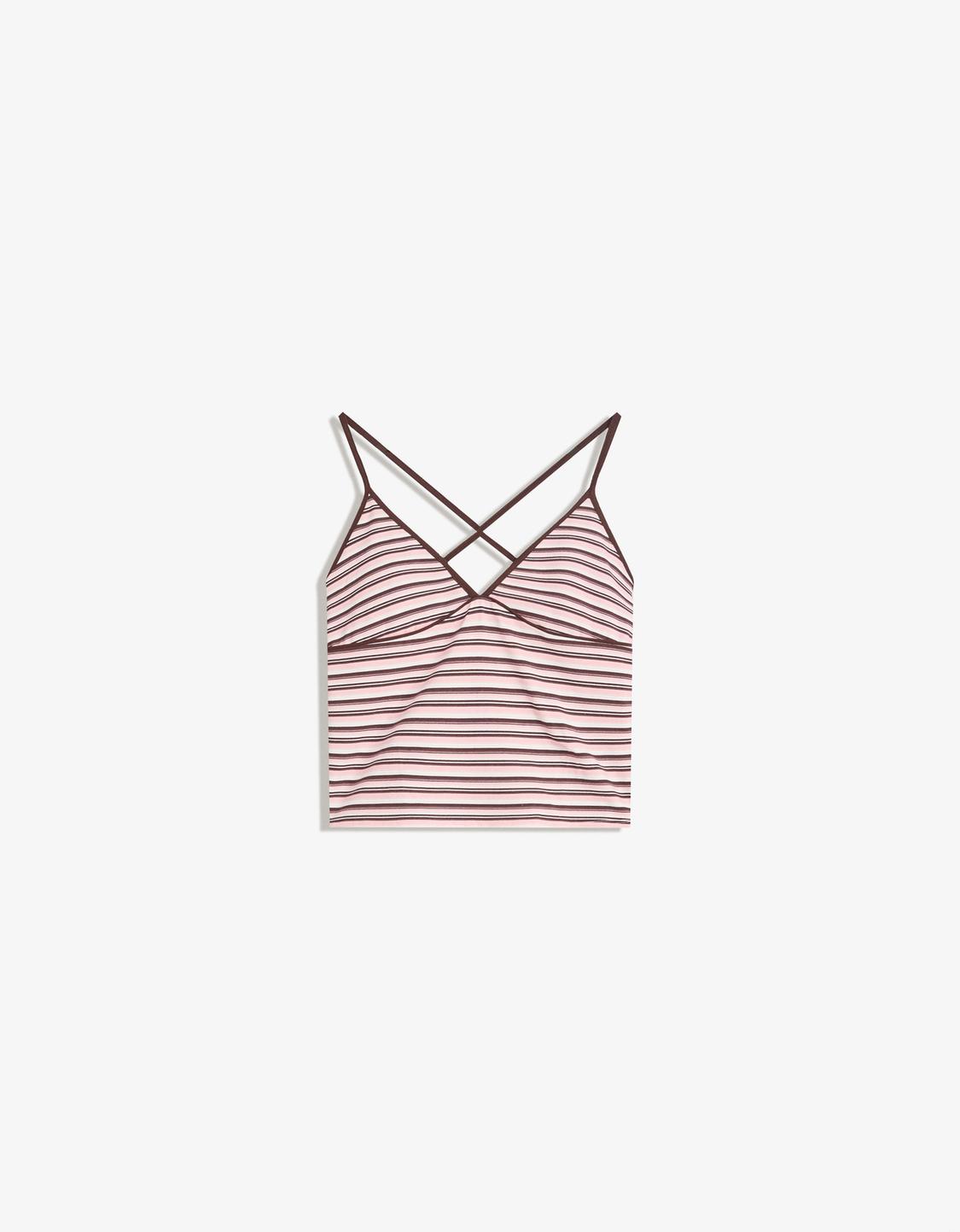 Strappy halter neck top