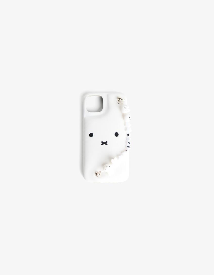 Etui na telefon Miffy-Czarny