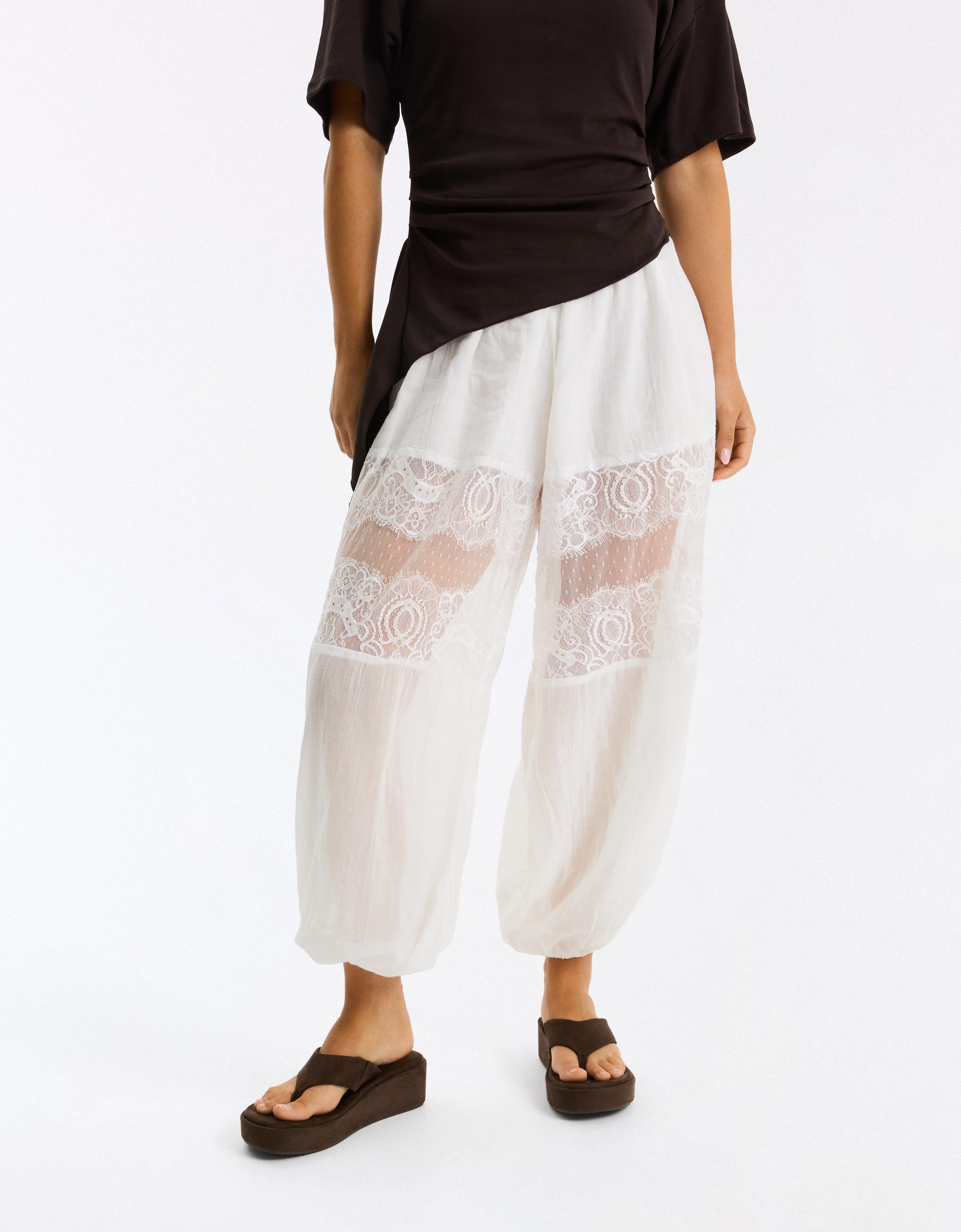 Thong flatform sandals — Brown