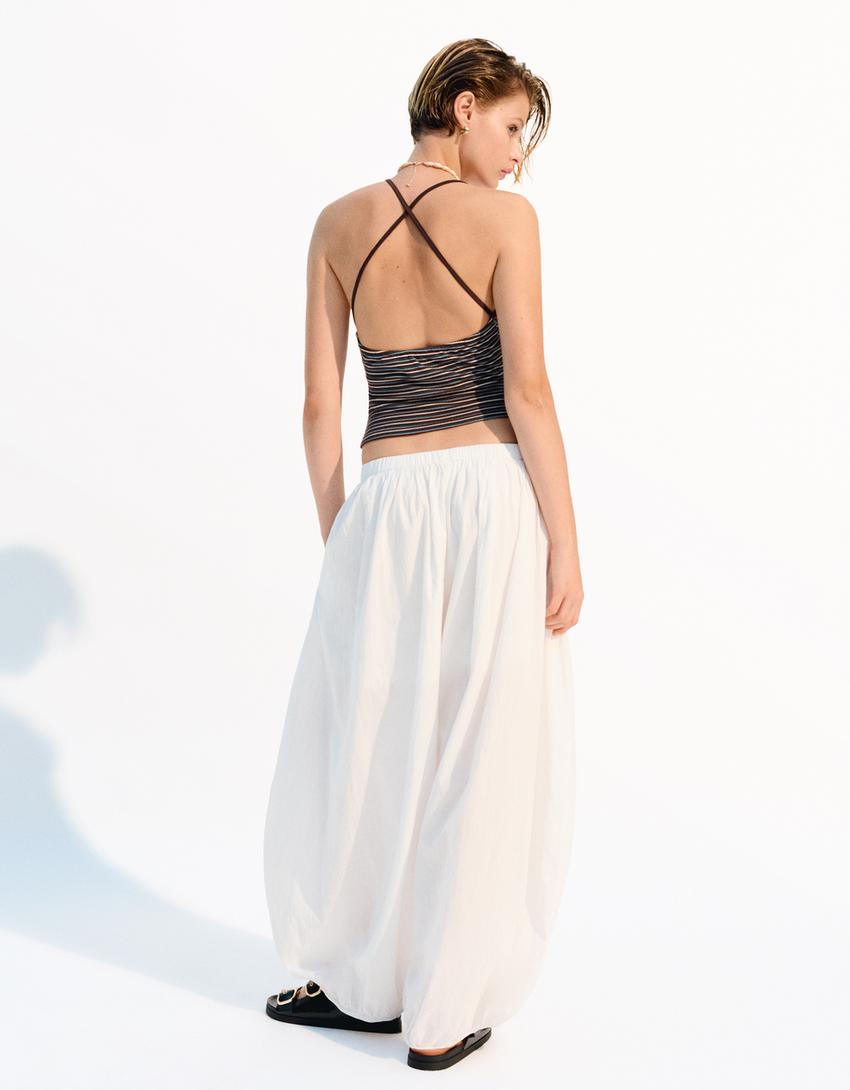 Rustik tanktop-Brun-1
