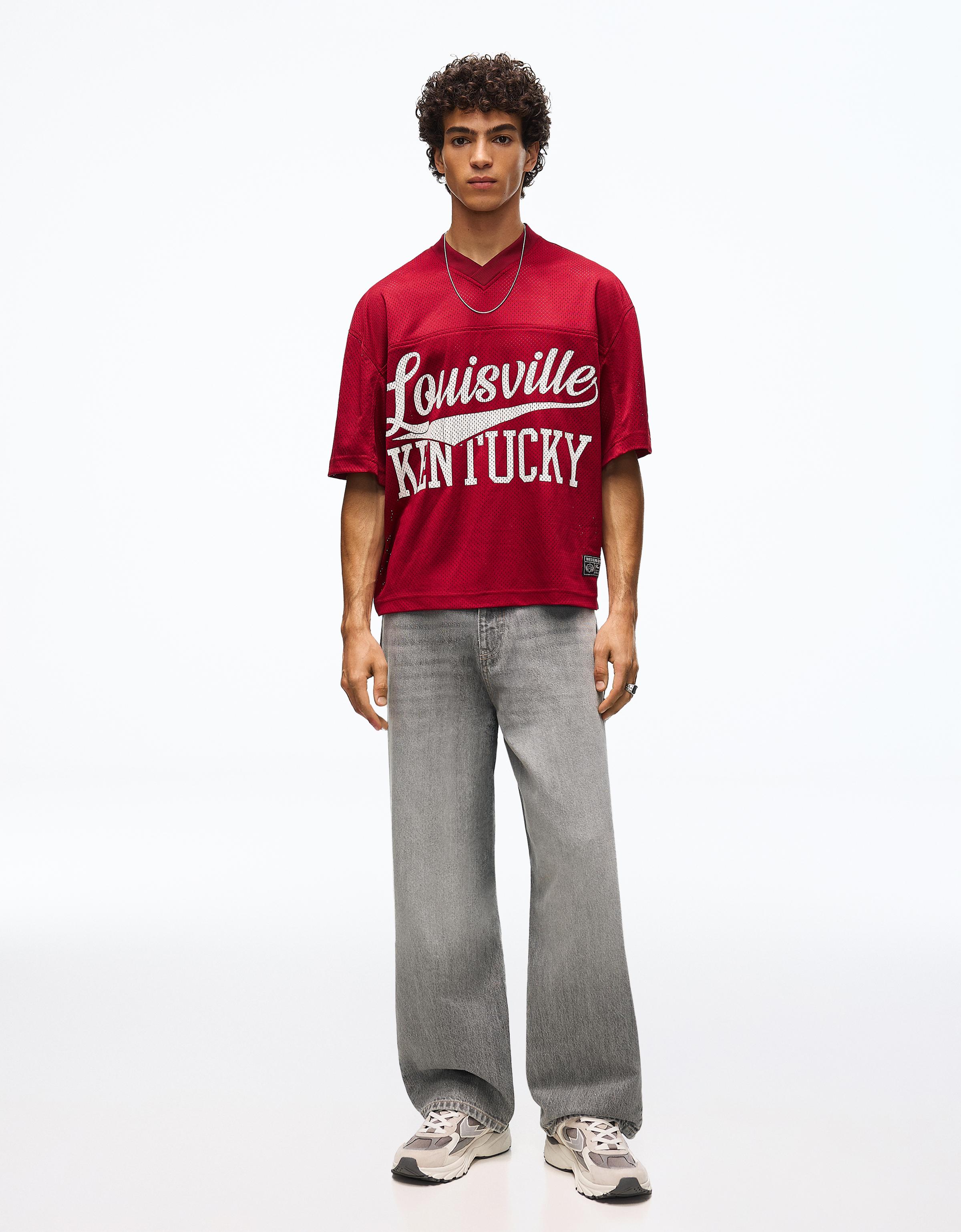 Bershka Hombre Gris