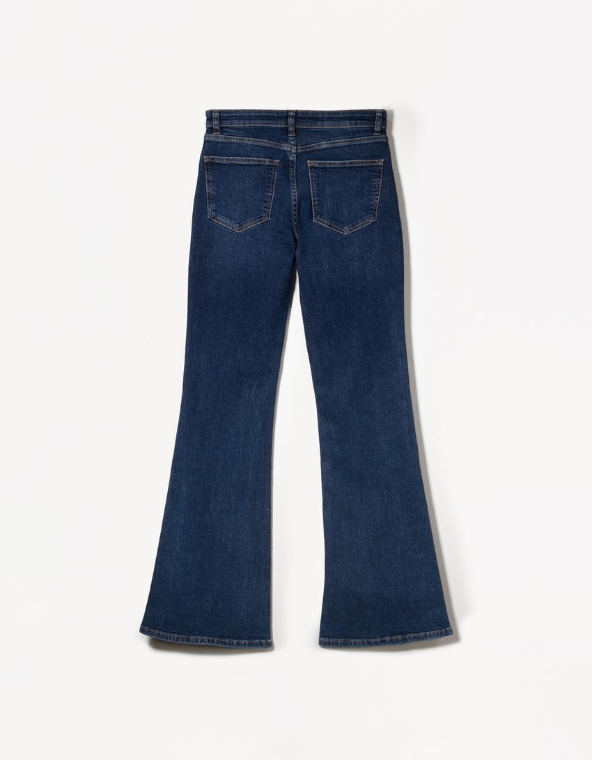 Jeans flare-Azul