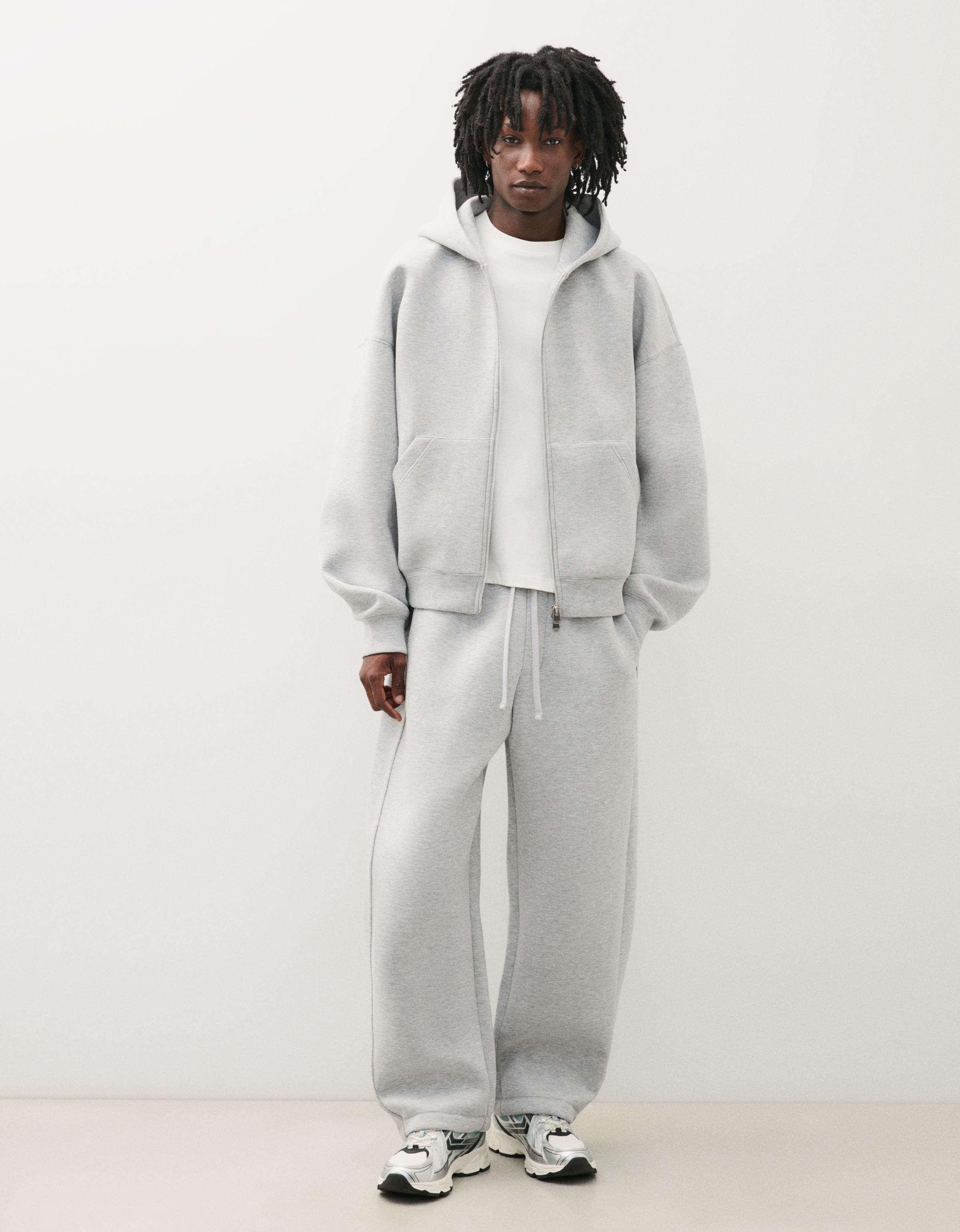 Technical hoodie — Grey