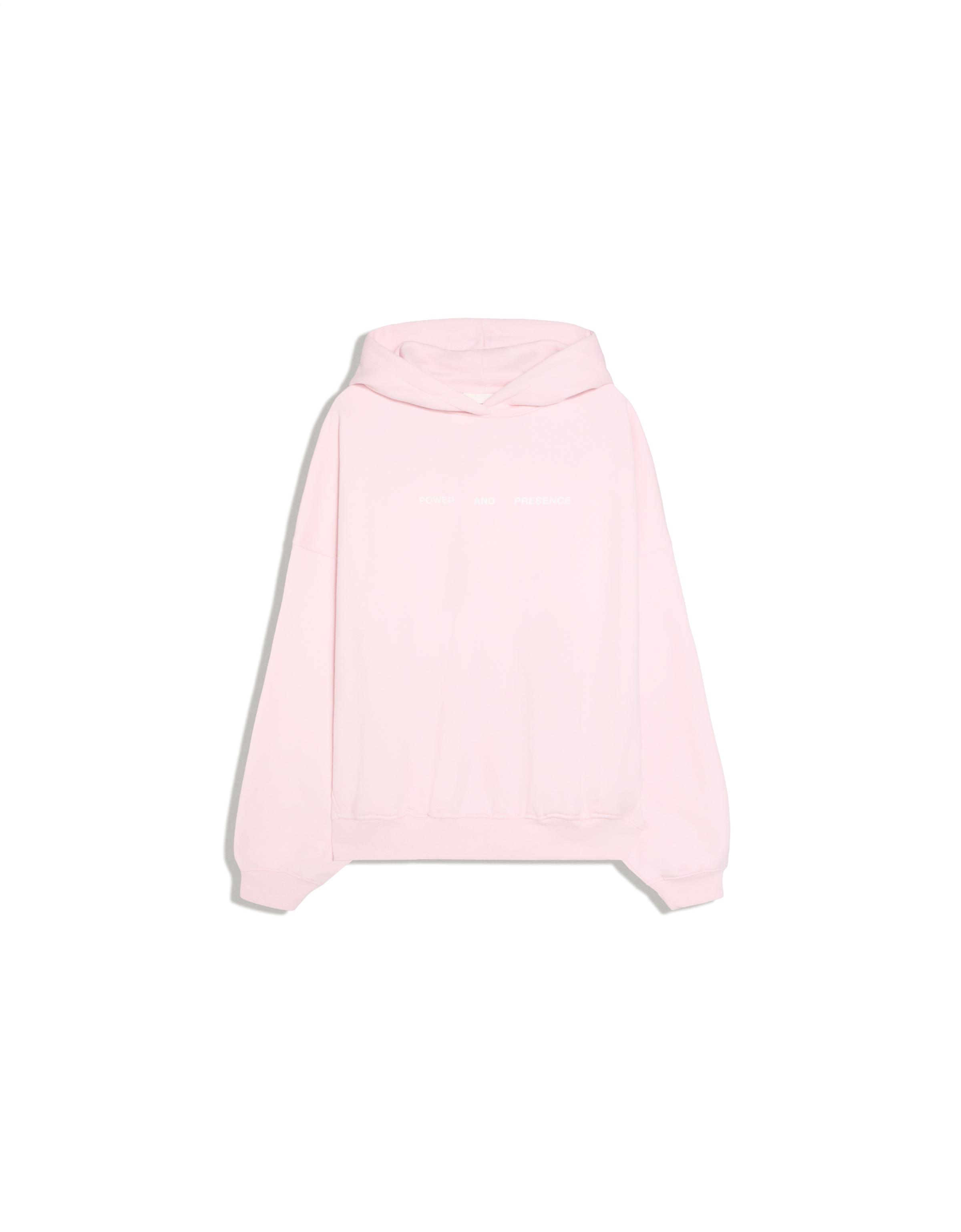 Oversize print hoodie — Pink