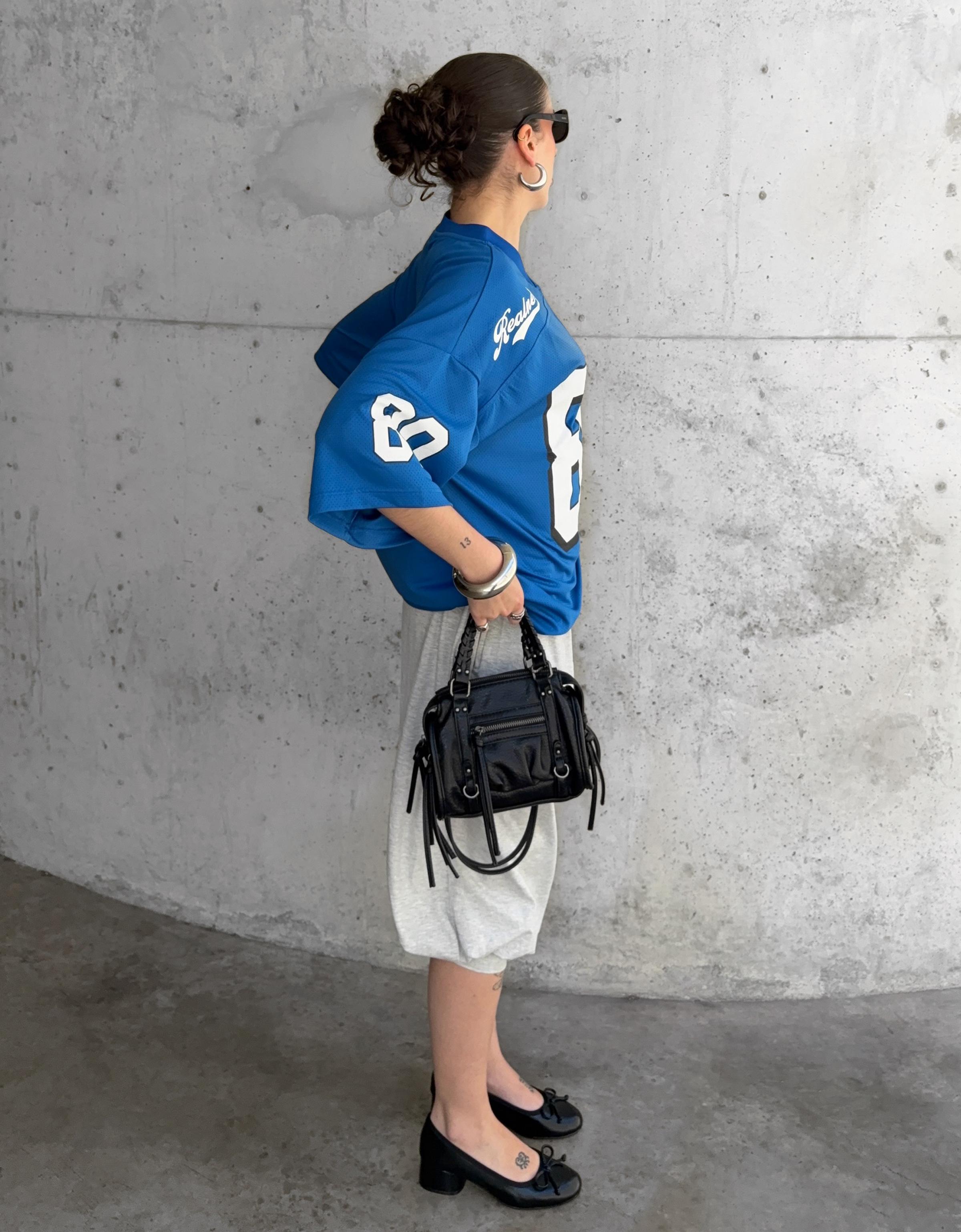 MINI BOWLING BAG — Black