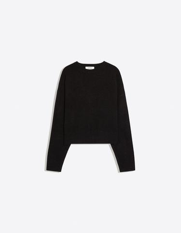 Round neck jumper — Black 5