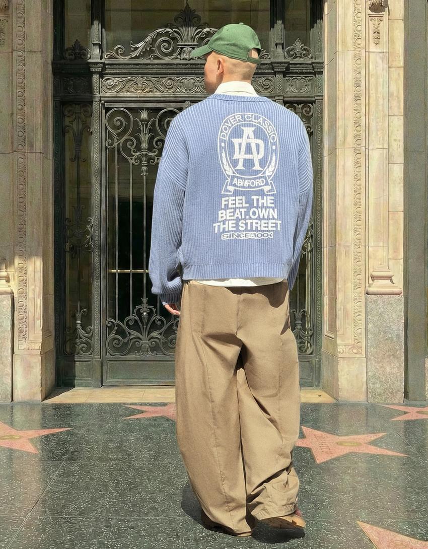 Megabarrel trousers-Sand