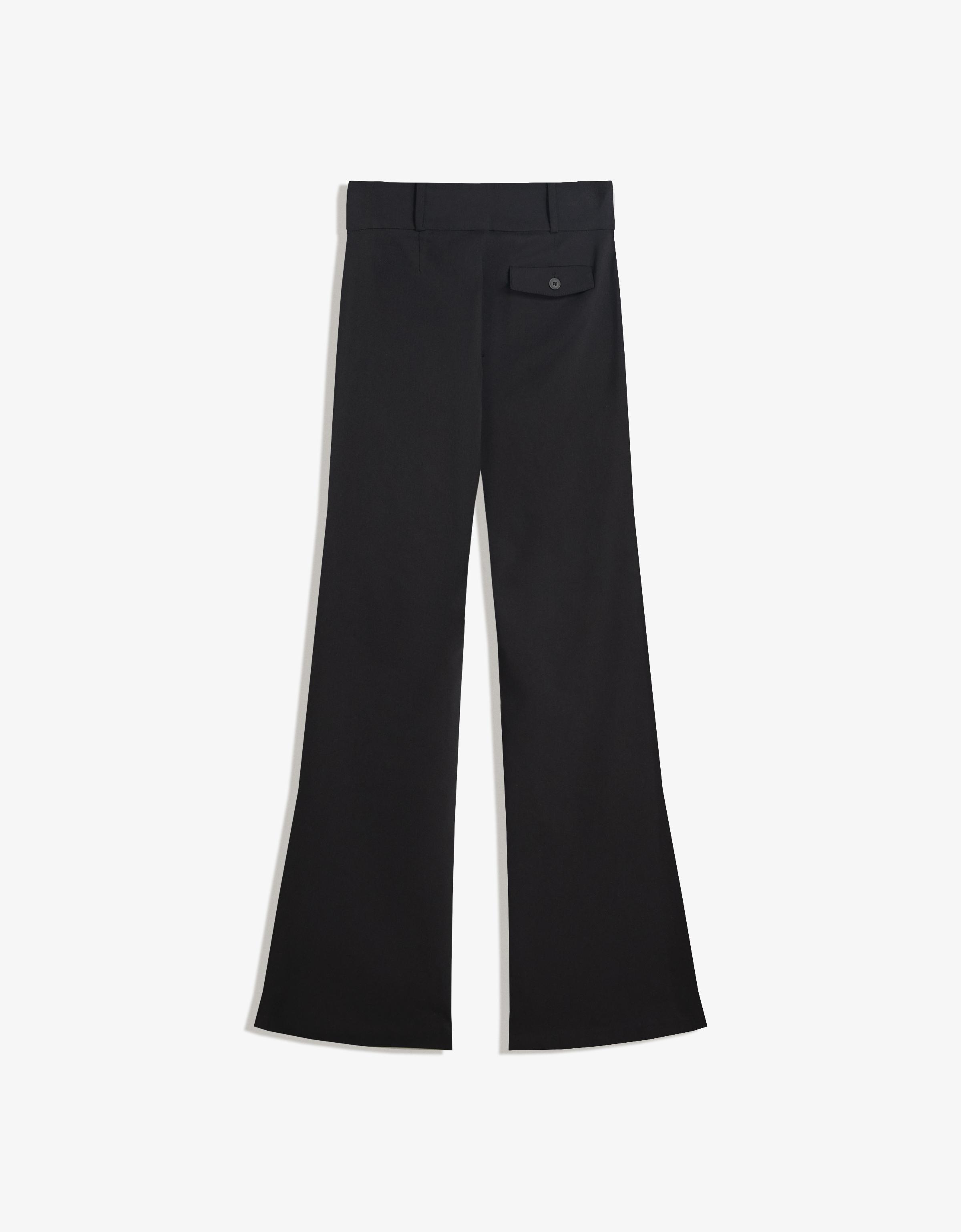 Bershka Bengalin kumaş flare fit pantolon görsel 2