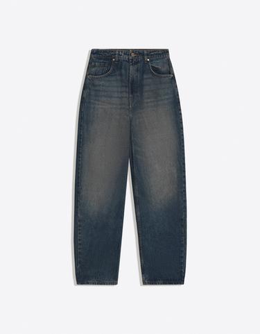 High-waist loose fit jeans — Blue 5