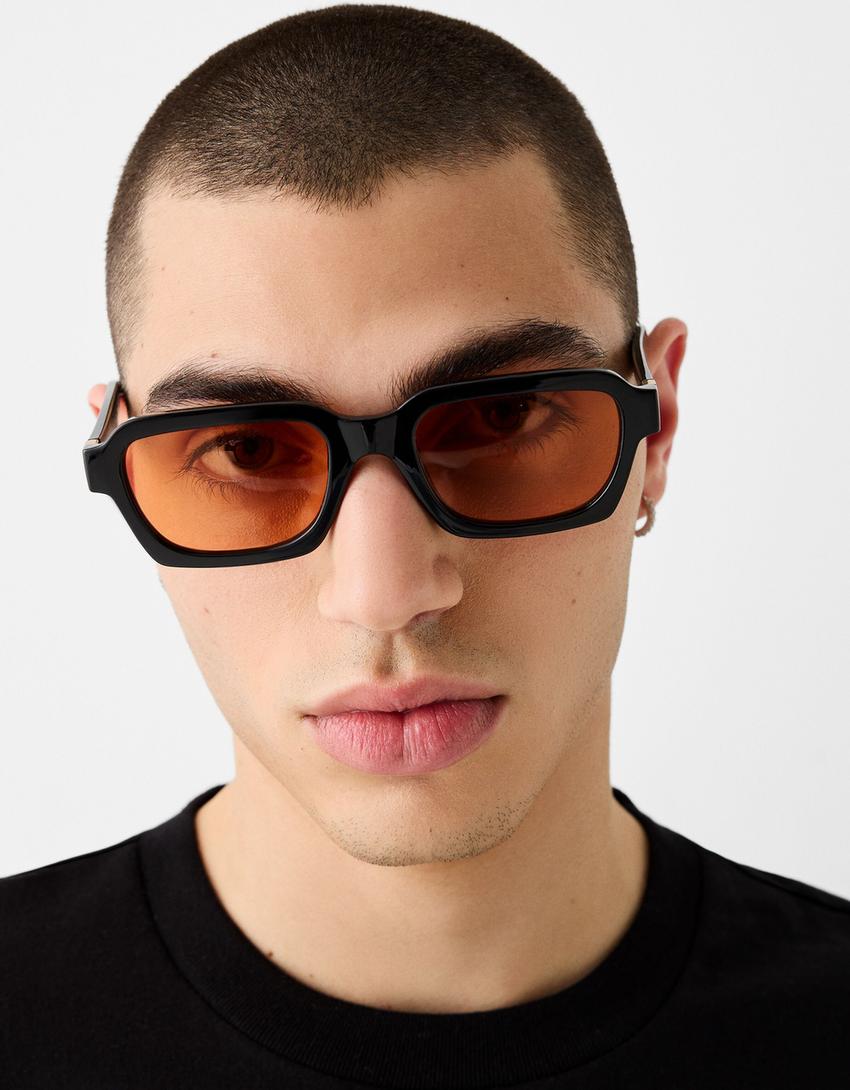 Lunettes de soleil-Orange-3