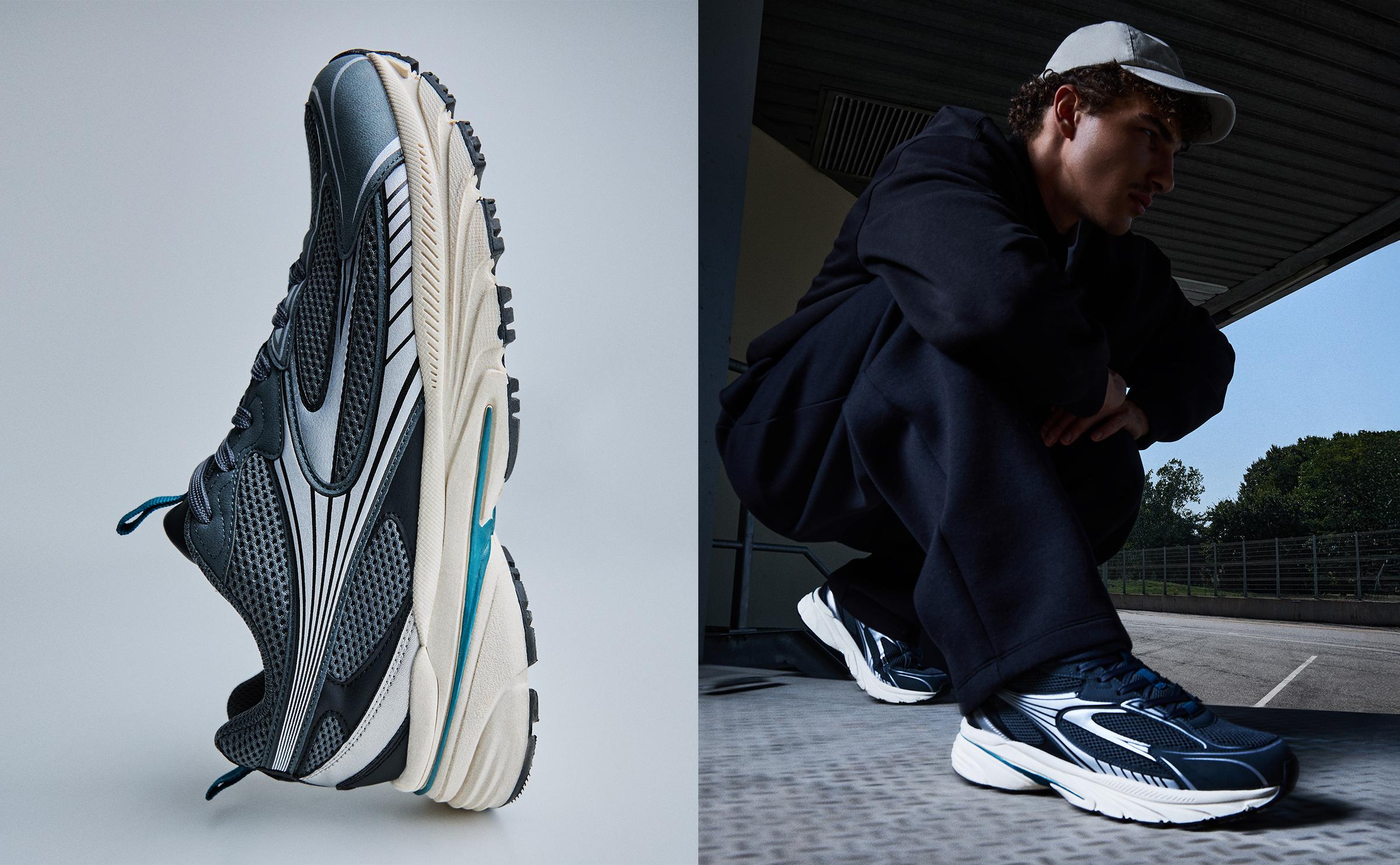 Multi-piece sneakers