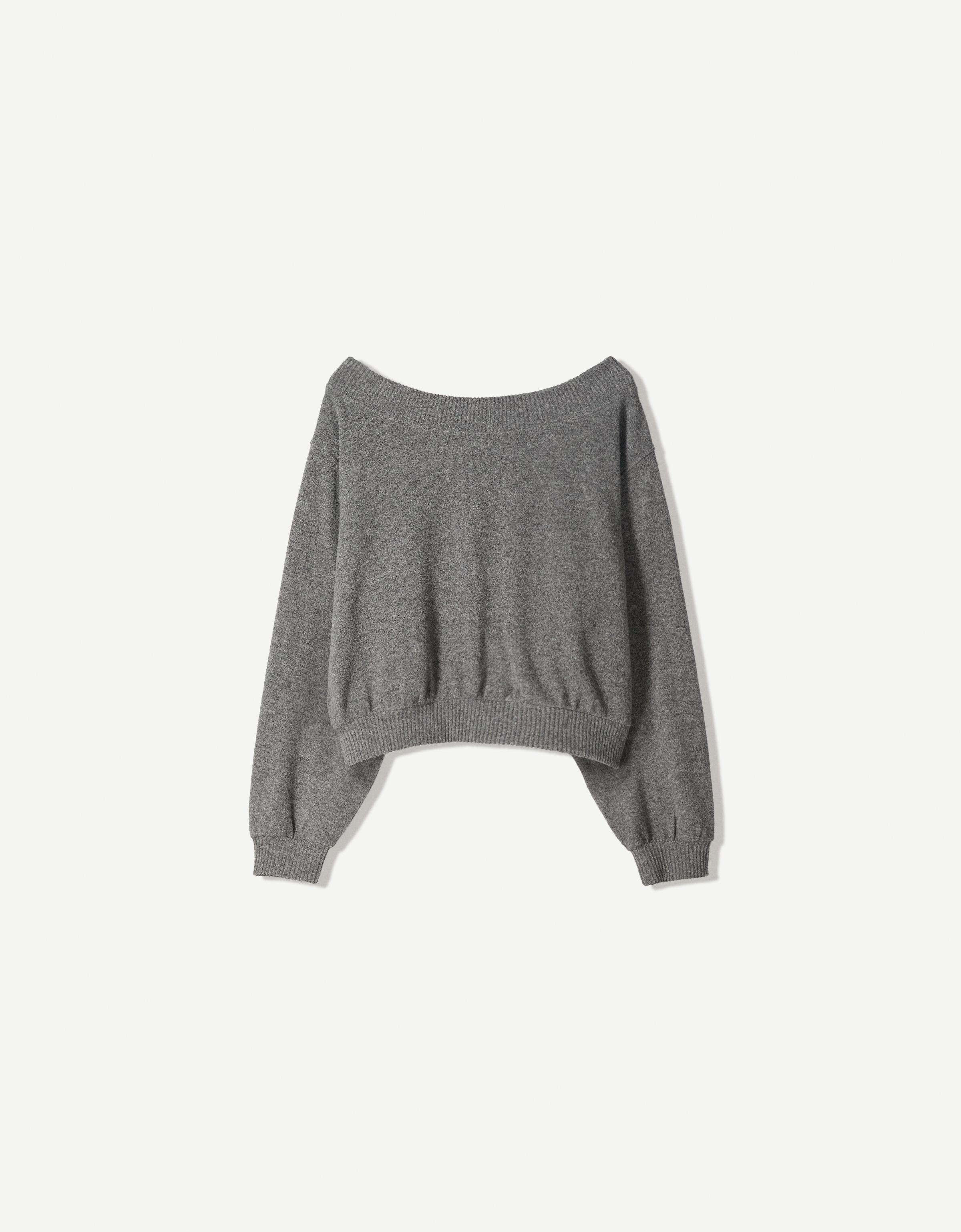 Asymmetric soft touch sweater - Sweaters and cardigans - BSK