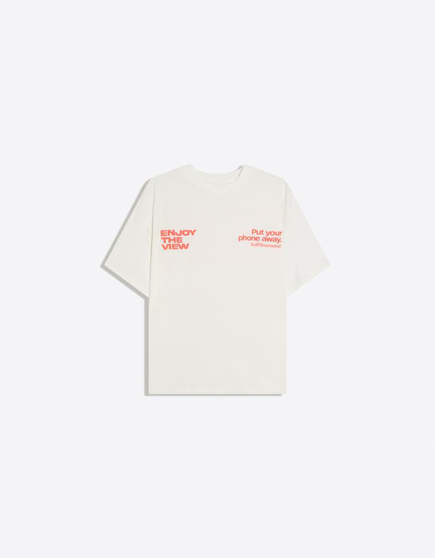 Short sleeve T-shirt-Off white