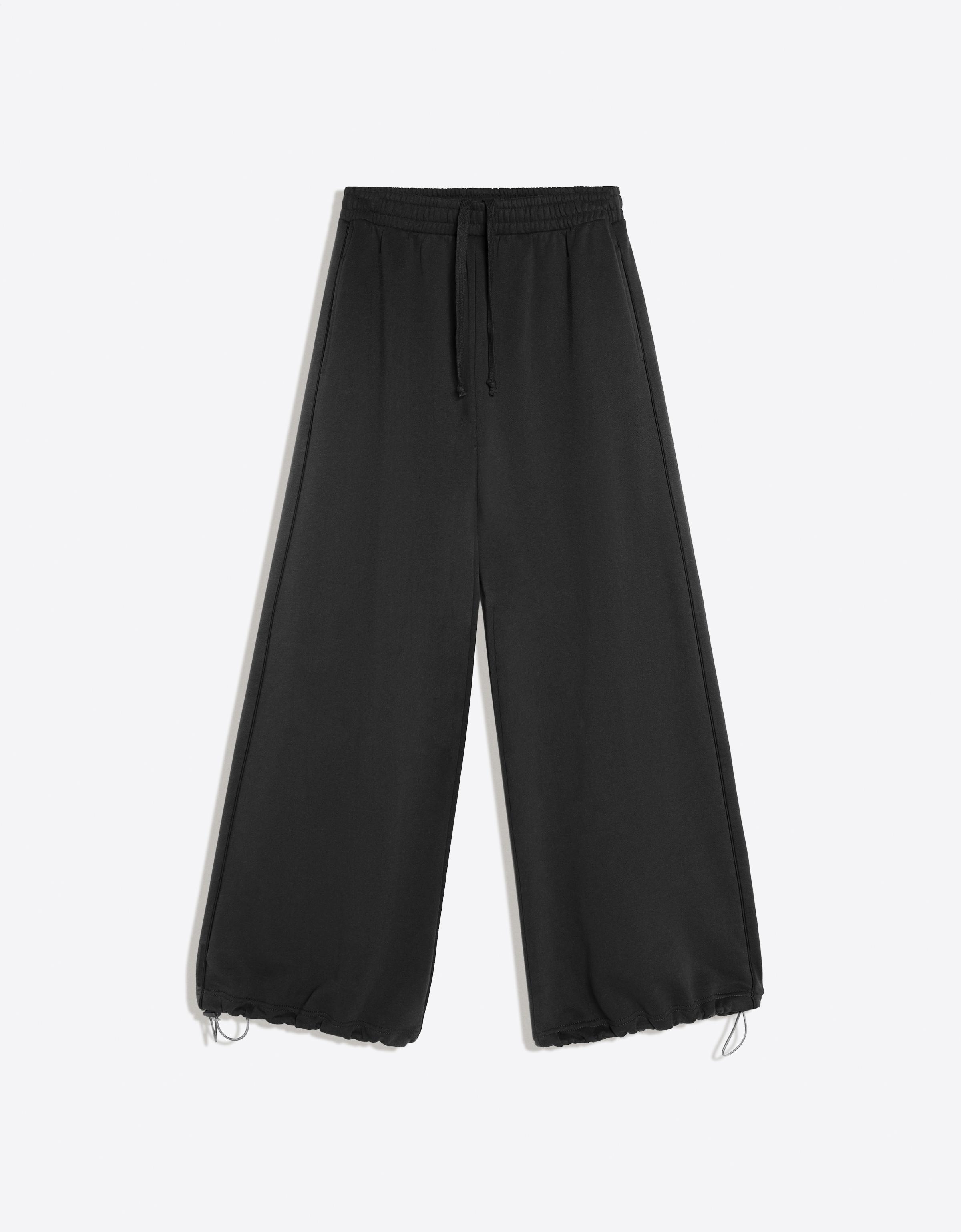 Dancer plush joggers — Black