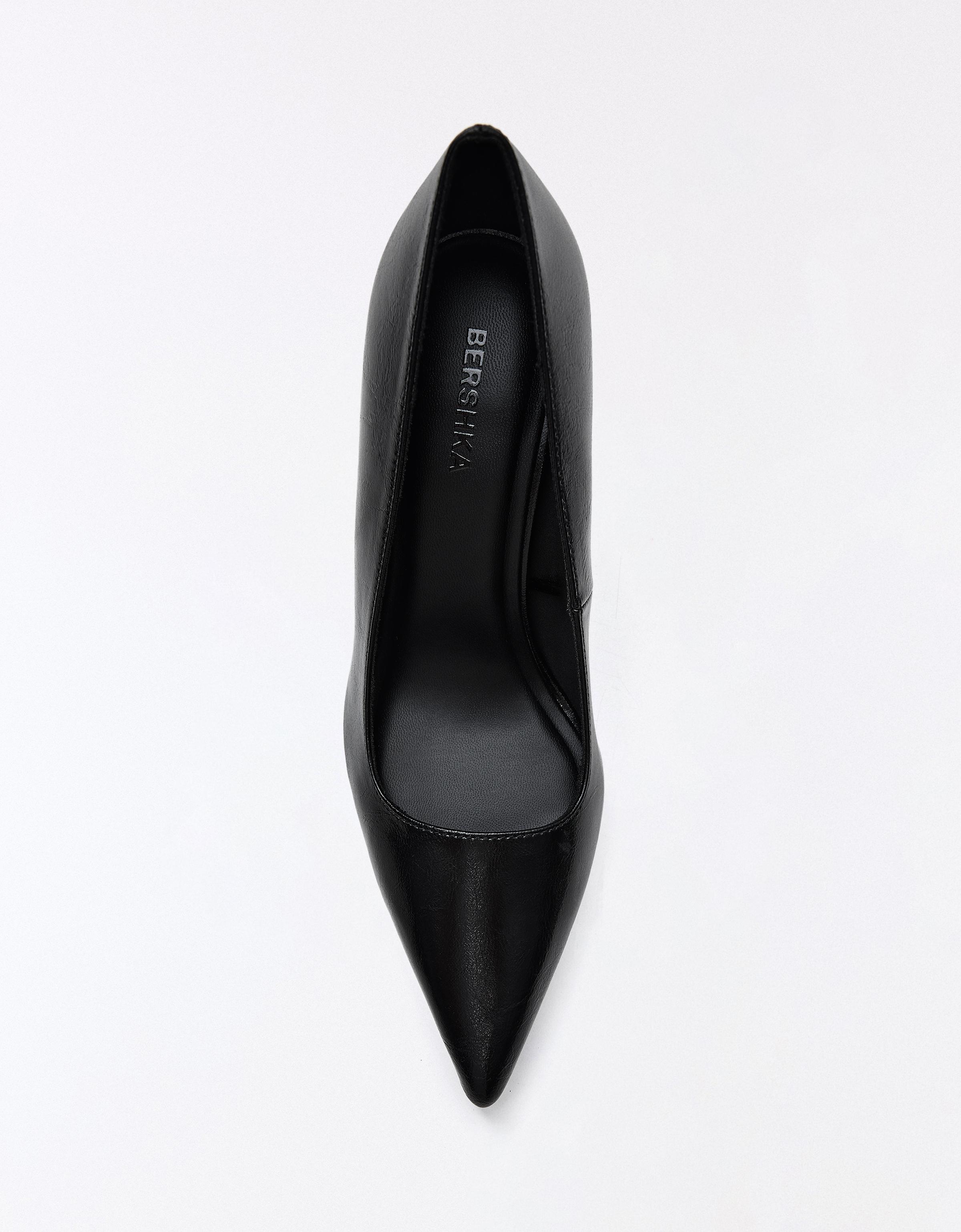 High-heel shoes — BLACK