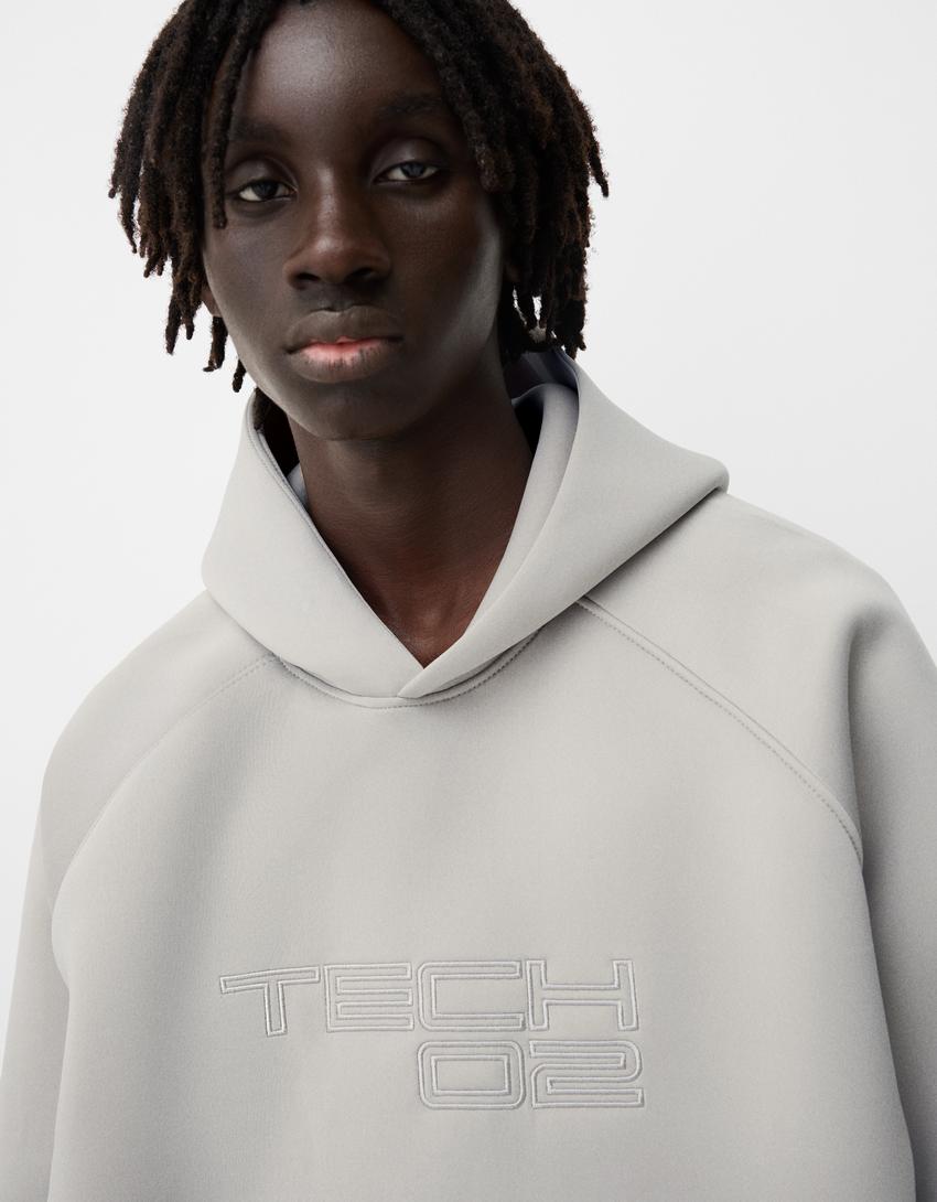 Sweat technique cropped - Homme | Bershka