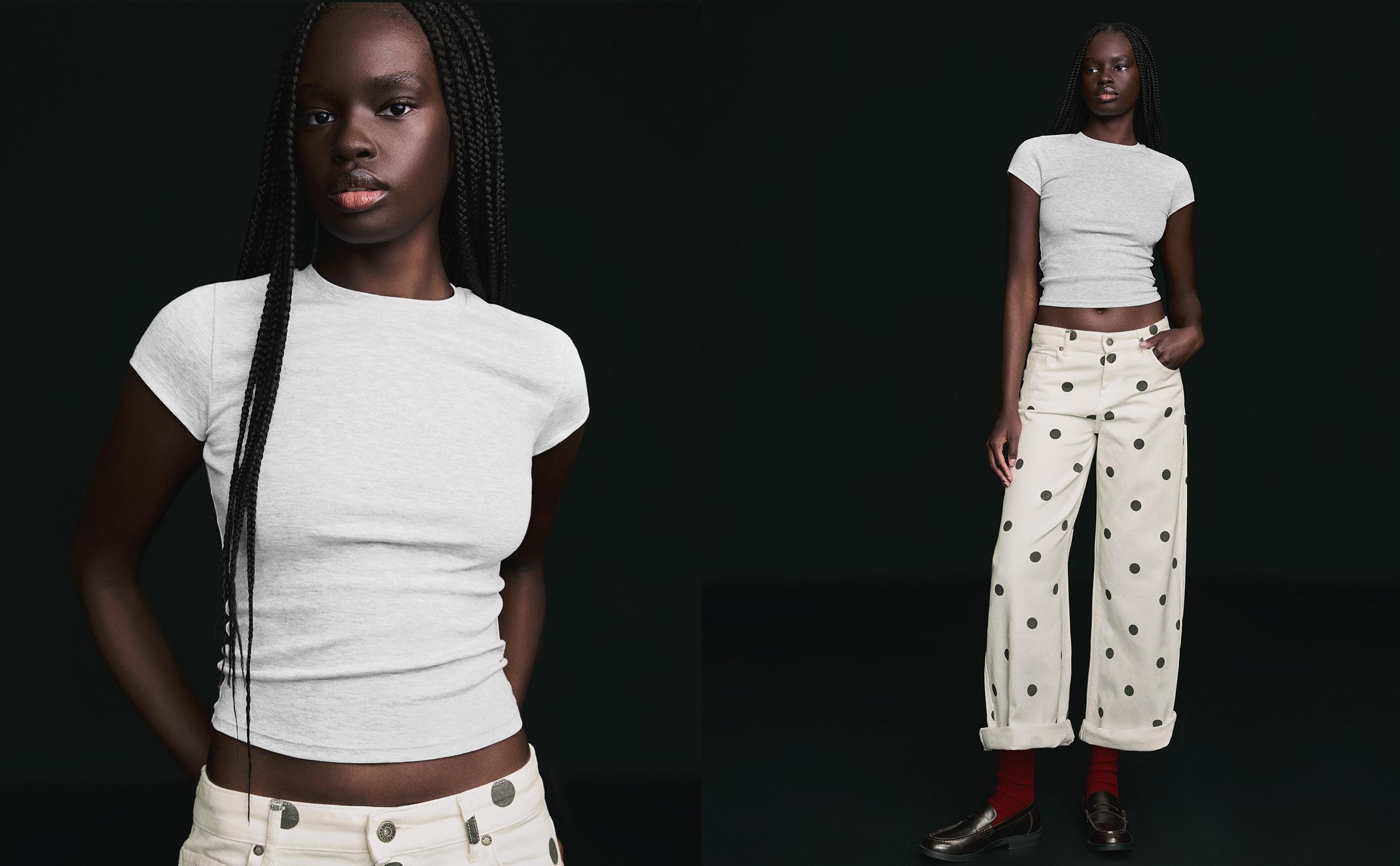 Kısa kollu bisiklet yaka tişört - Görsel 131