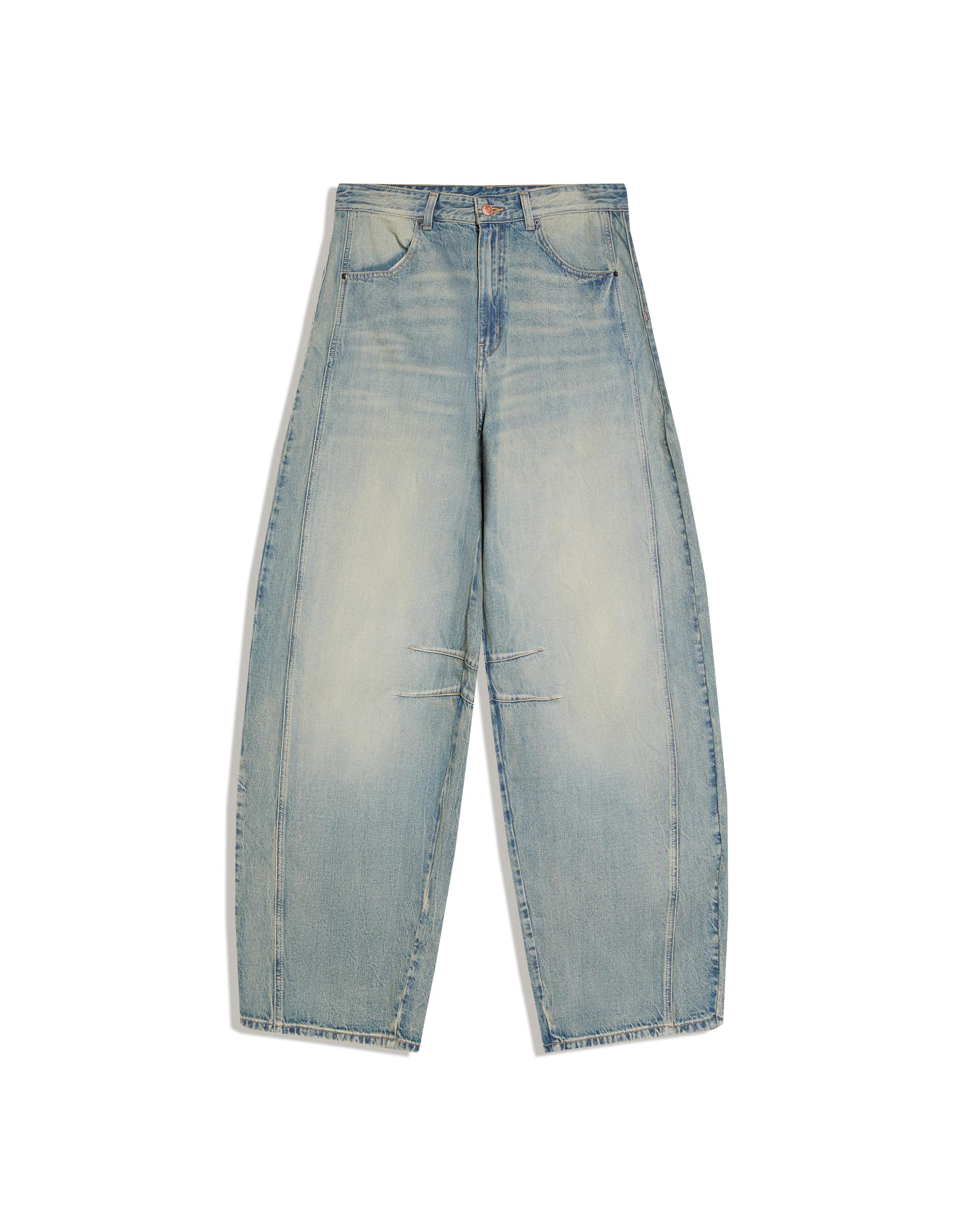Bershka Barrel fit jean görsel 2
