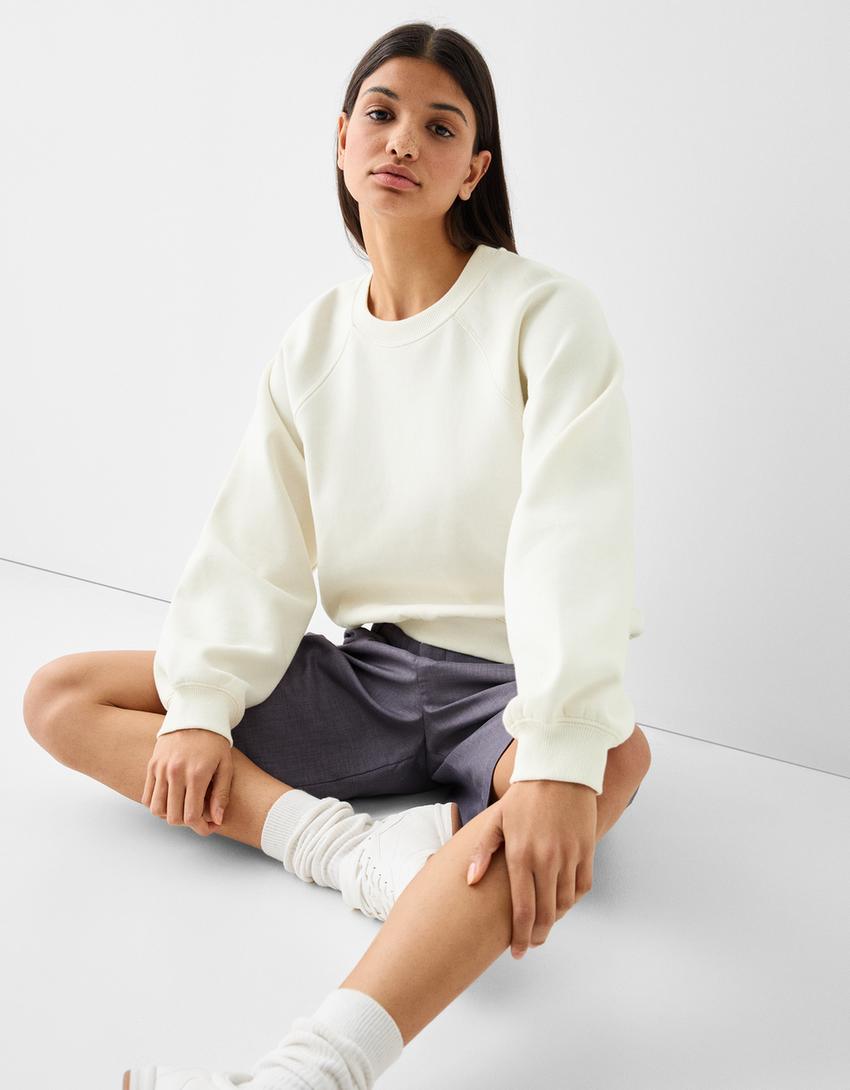 Sweat raglan-Beige-2