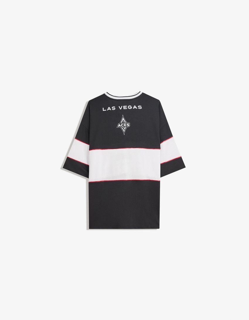 Kortärmad t-shirt WNBA-Svart