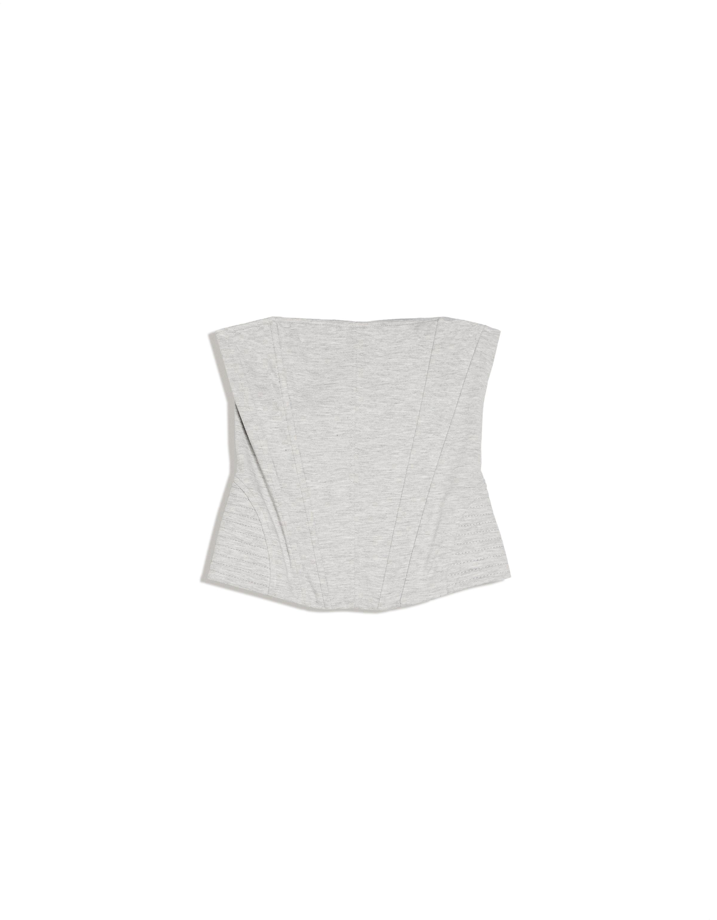 Corset bandeau top — Grey