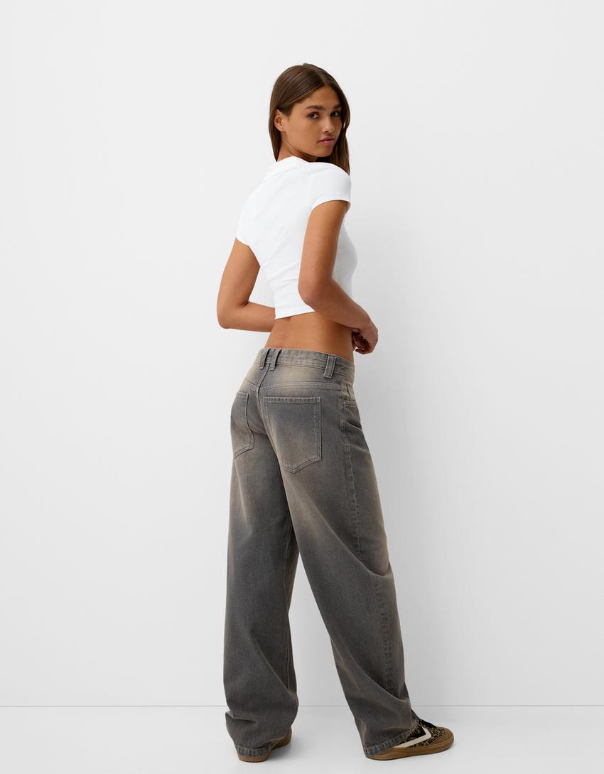 Balloon fit baggy jeans - BSK Teen | Bershka