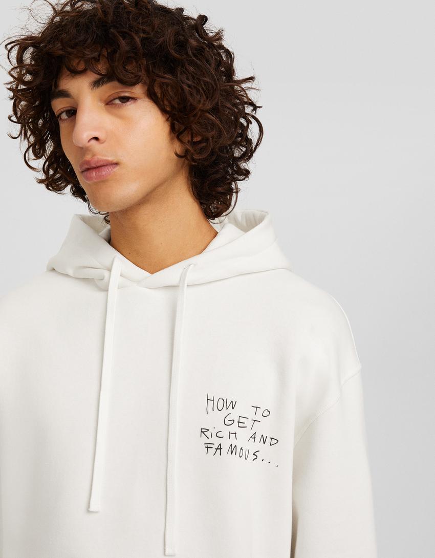 Sudadera capucha oversize print-Blanco-2