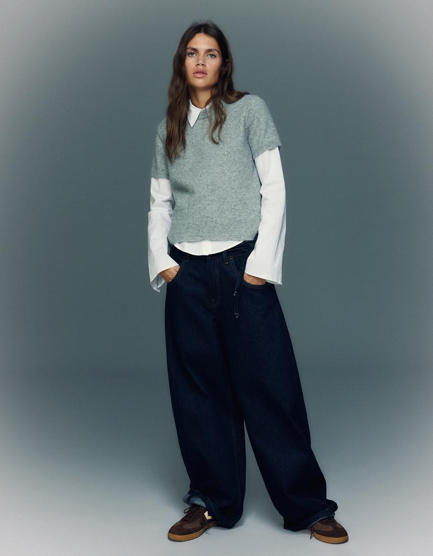 Baskets rétro-Marron