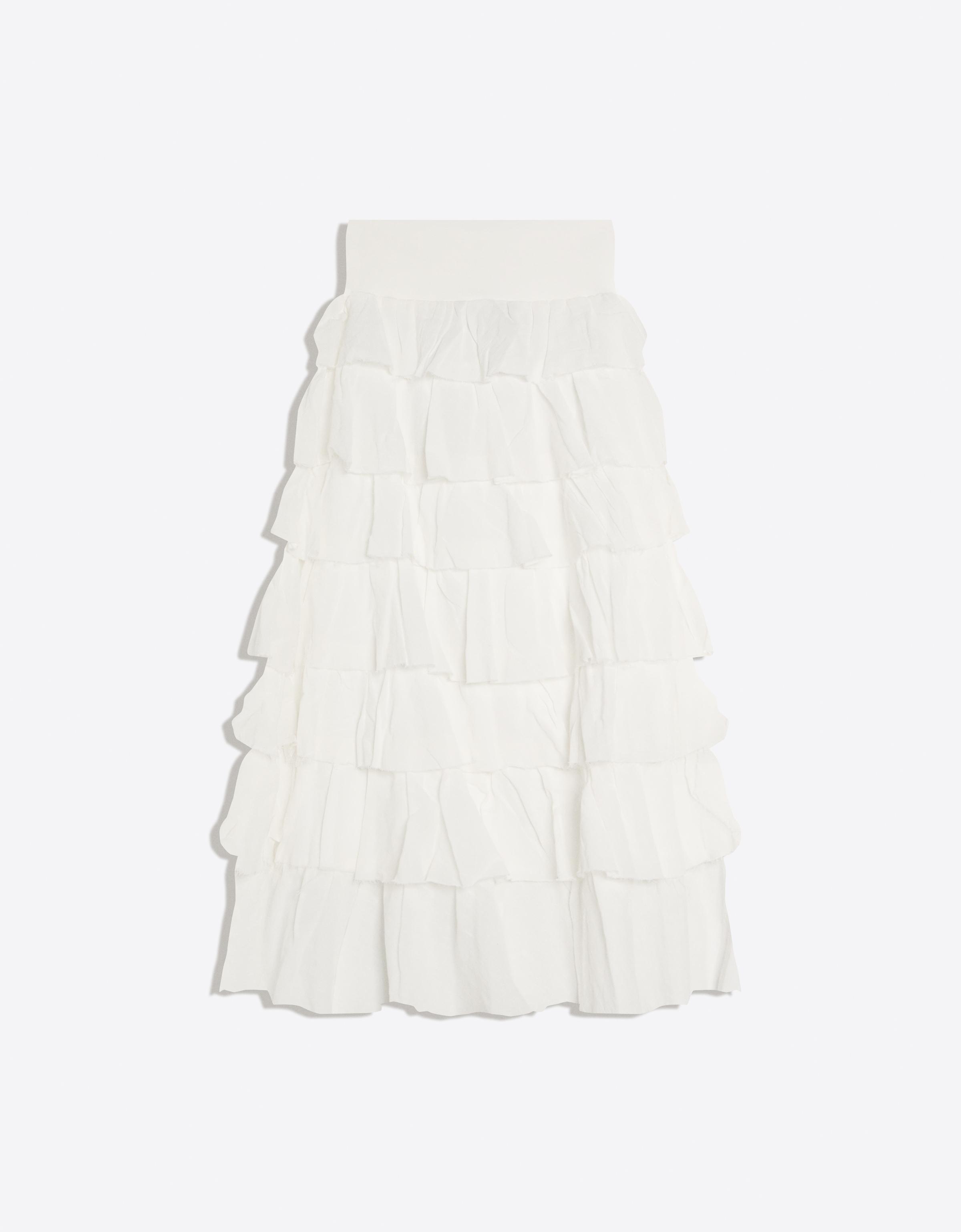 Volanlı rustik midi etek - Görsel 25