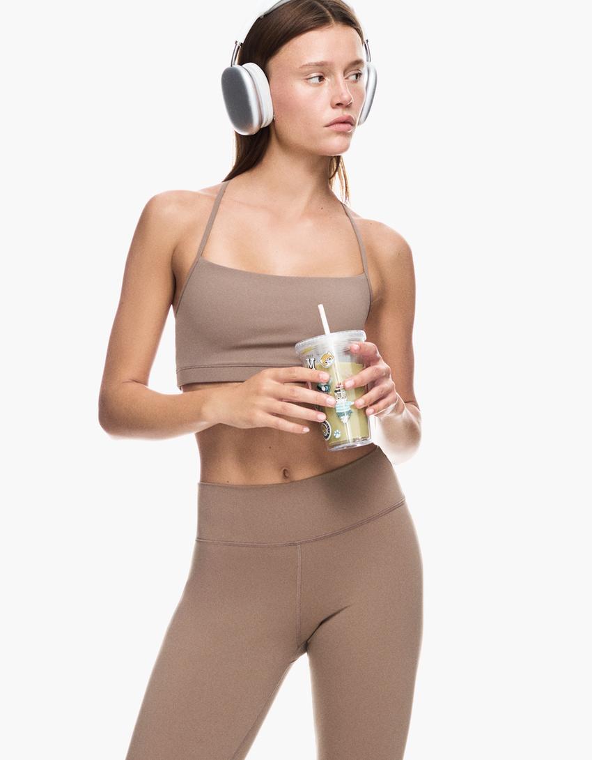 Top de tirants quick dry & breathable-Camell-3