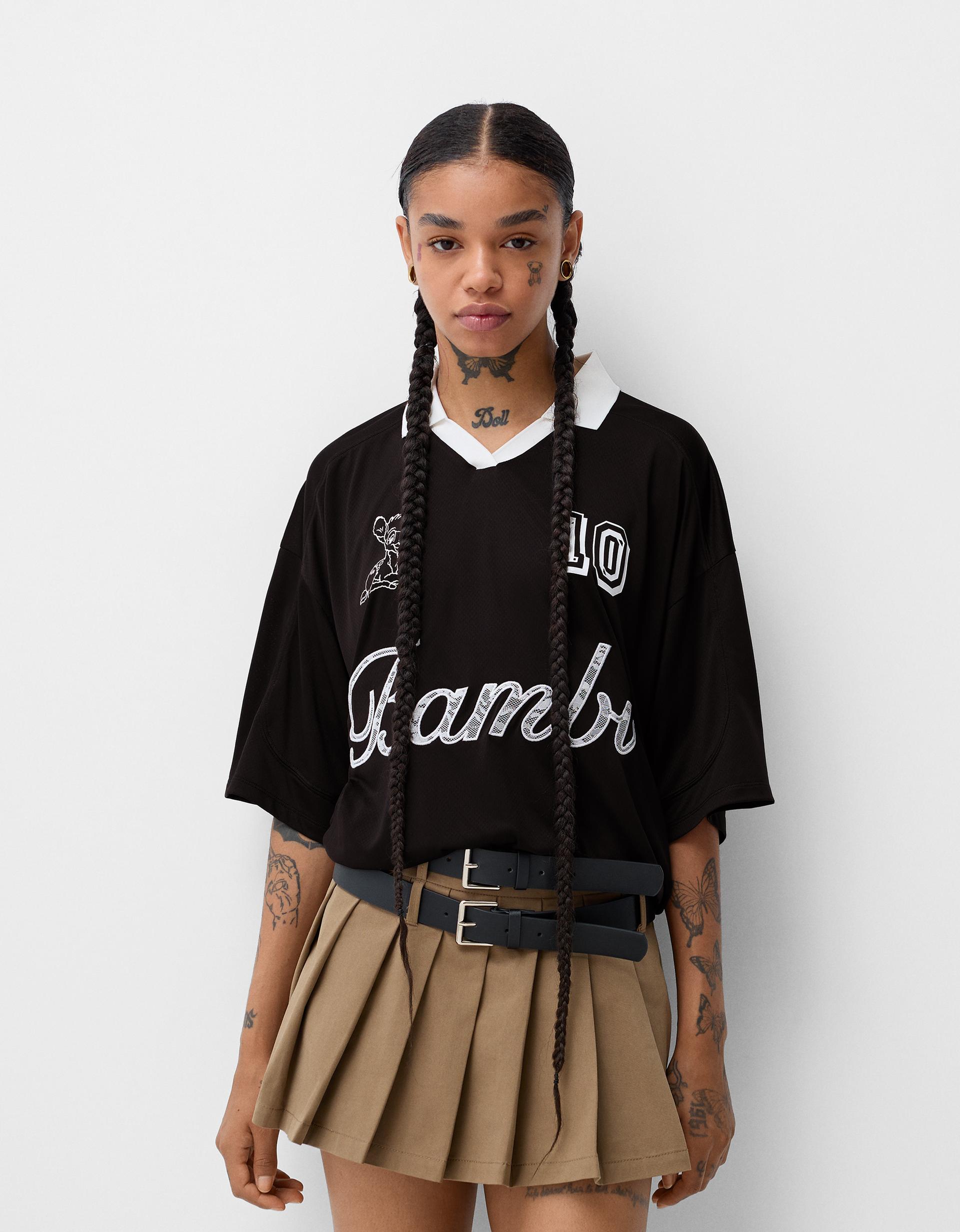 Lace short sleeve Disney Bambi